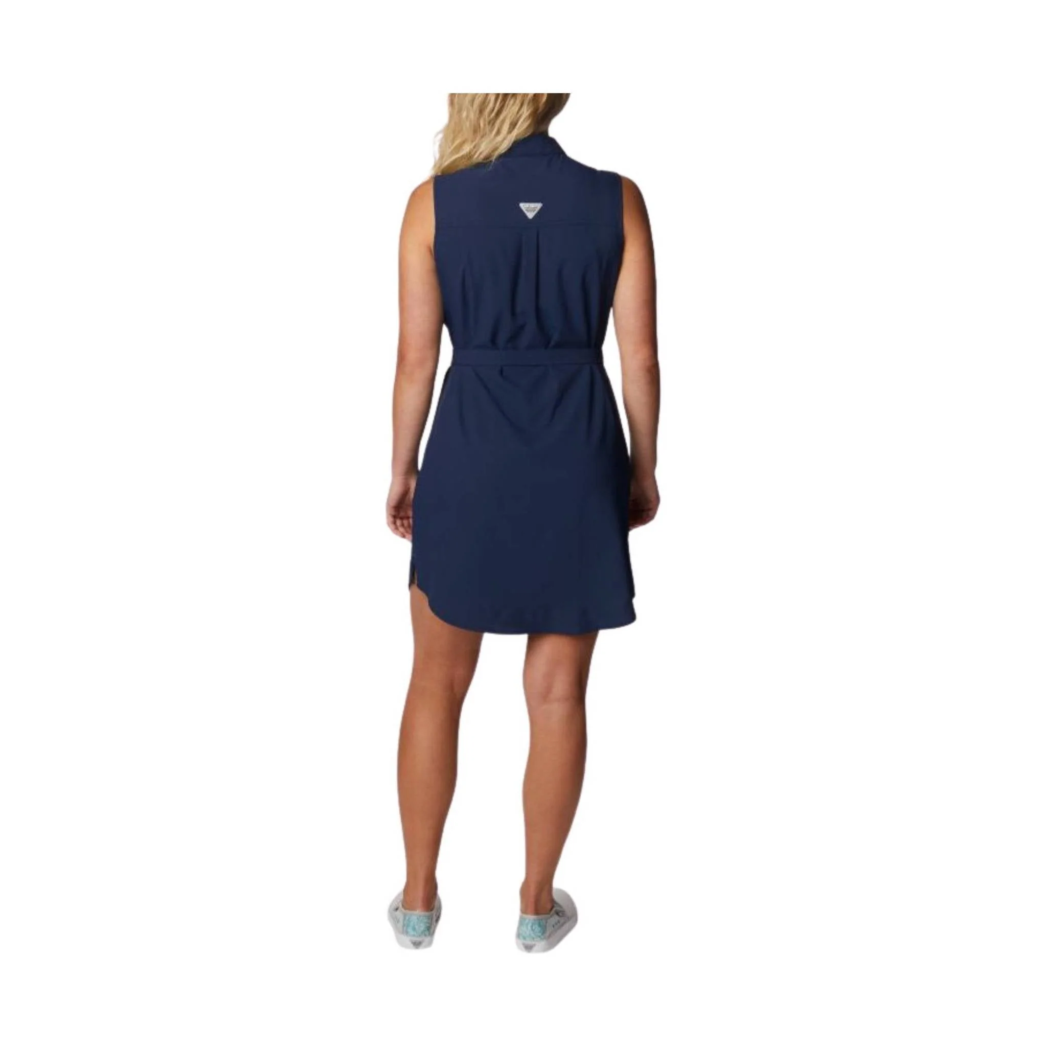 Columbia Women's PFG Sun Drifter Woven Dress II - Collegiate Navy - Image 3