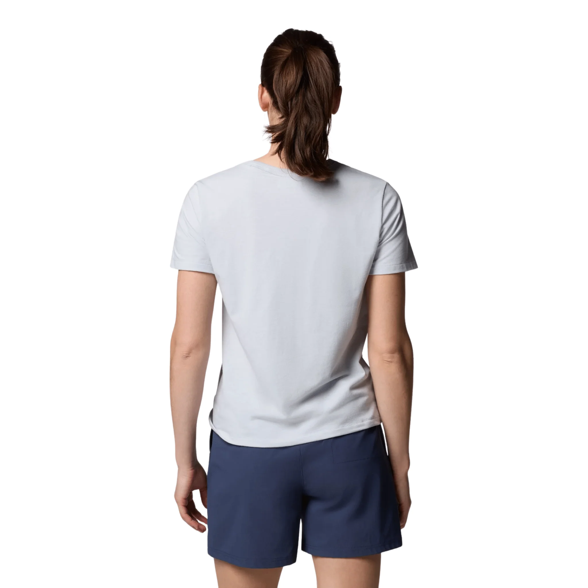 Columbia Women's Sun Trek Short Sleeve II Shirt - Cirrus Grey - Image 2