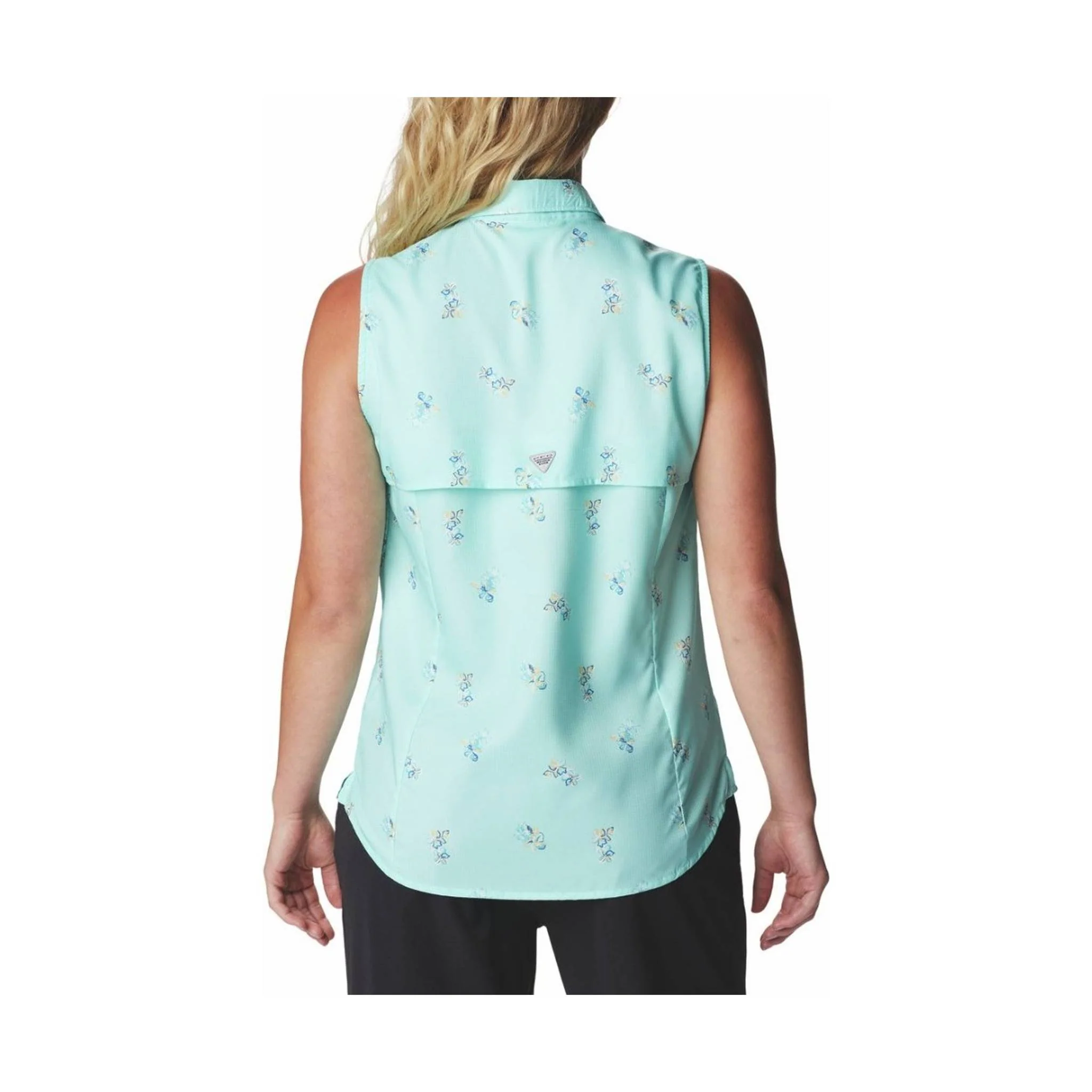 Columbia Women's Super Tamiami Sleeveless - Gulf Stream Bouquet Foray - Image 3