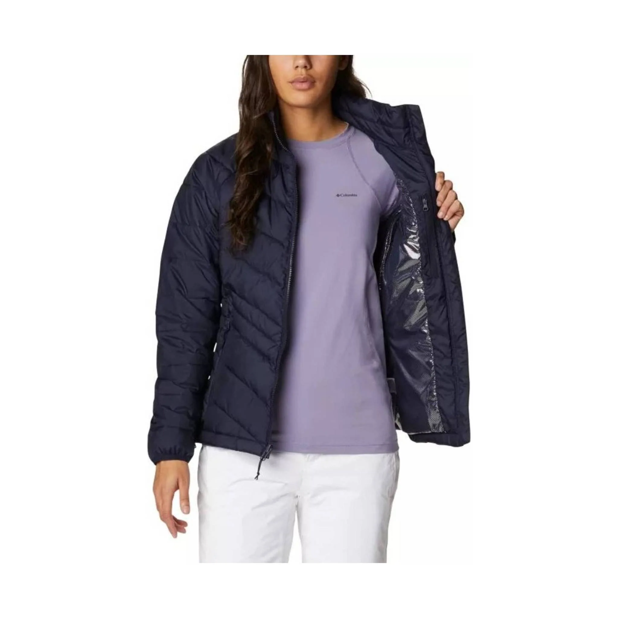 Columbia Women's Whirlibird IV Interchange Jacket - Dark Nocturnal - Image 5