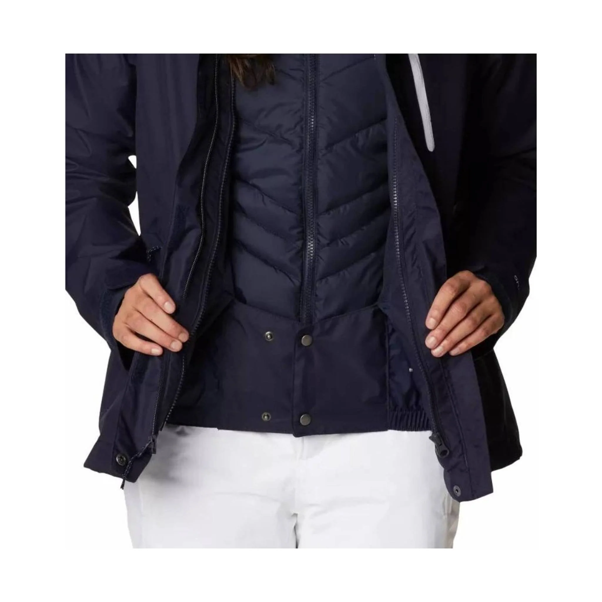 Columbia Women's Whirlibird IV Interchange Jacket - Dark Nocturnal - Image 7