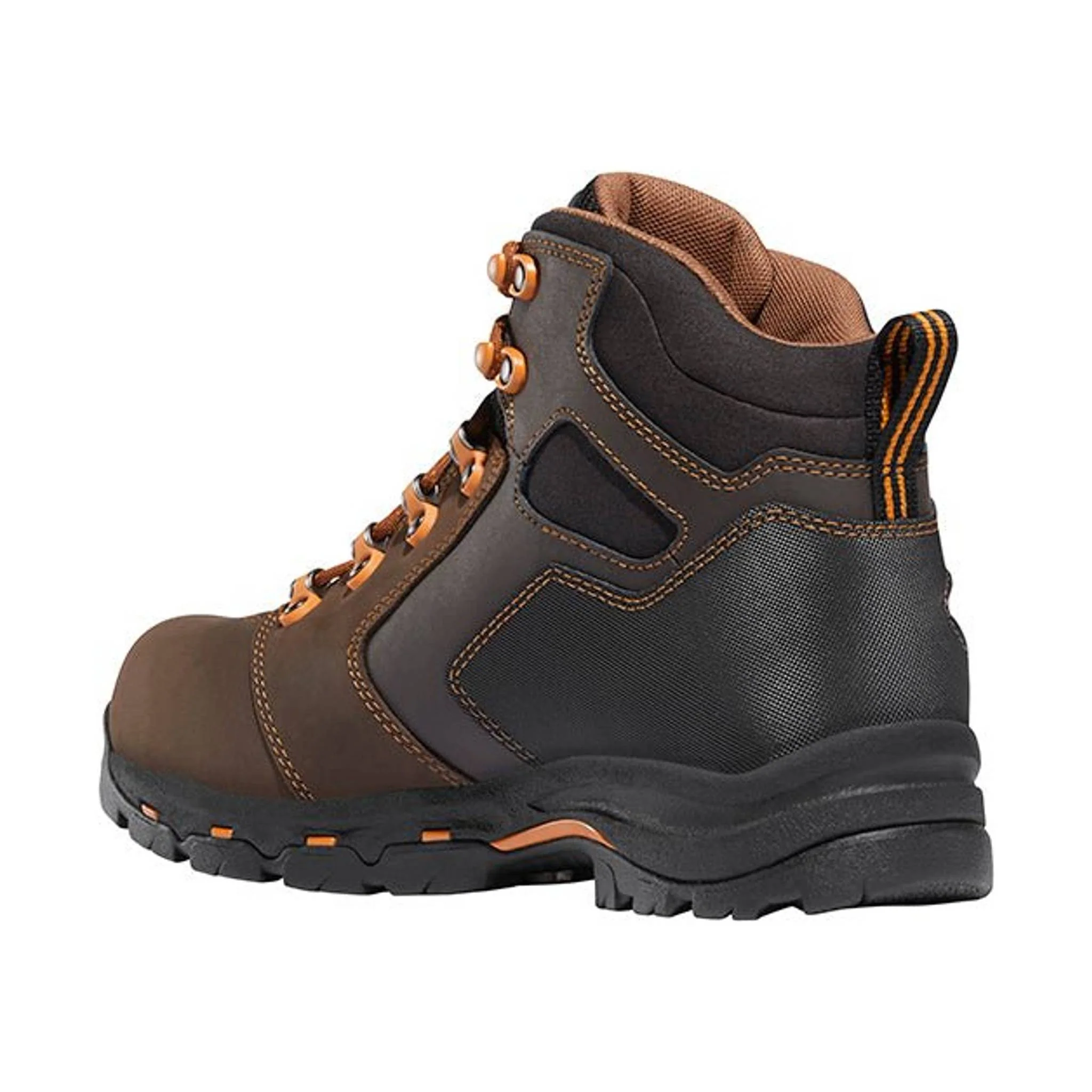 Danner Men's 4.5 Inch Vicious Non-Metallic Toe Work Boot - Brown/Orange - Image 3