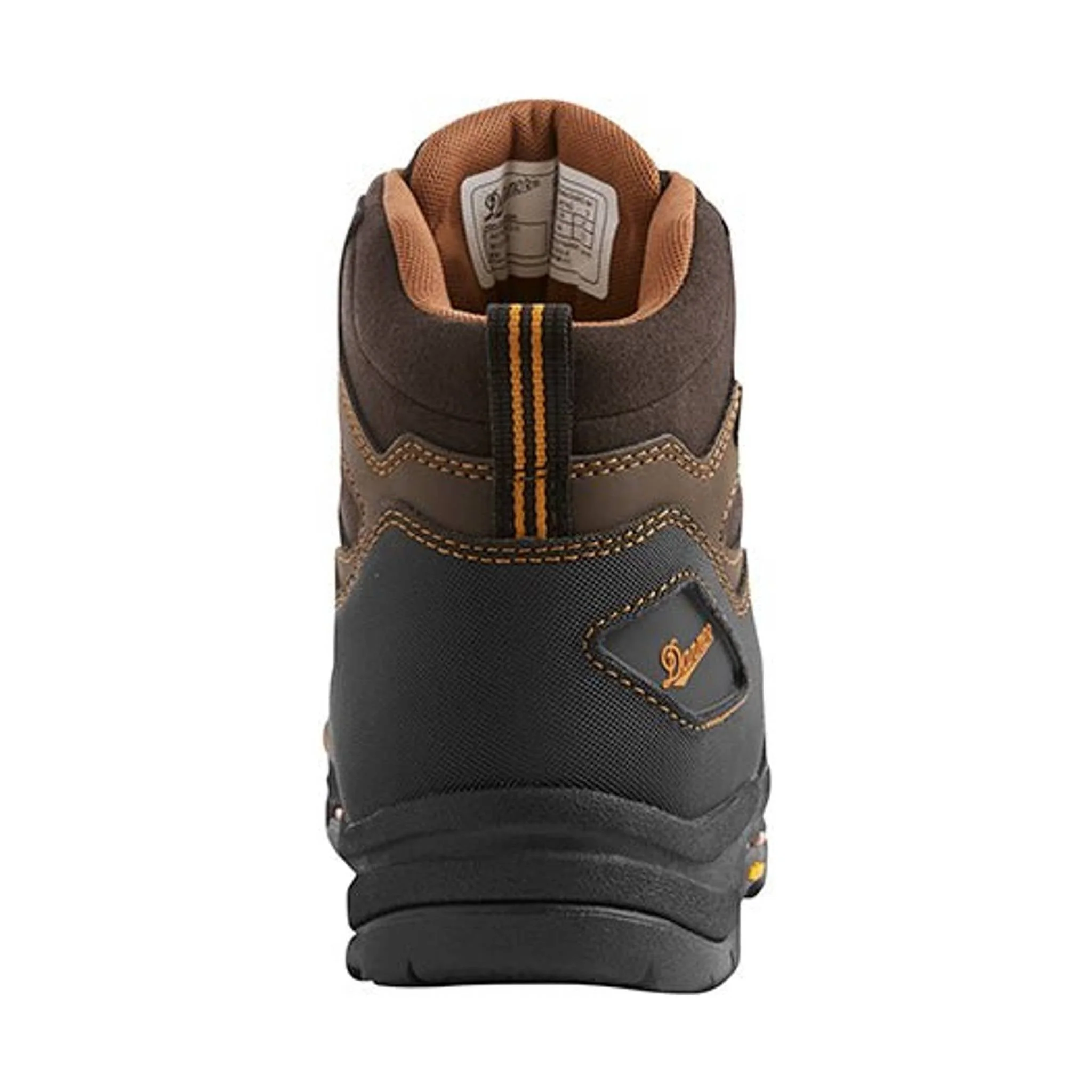 Danner Men's 4.5 Inch Vicious Non-Metallic Toe Work Boot - Brown/Orange - Image 4