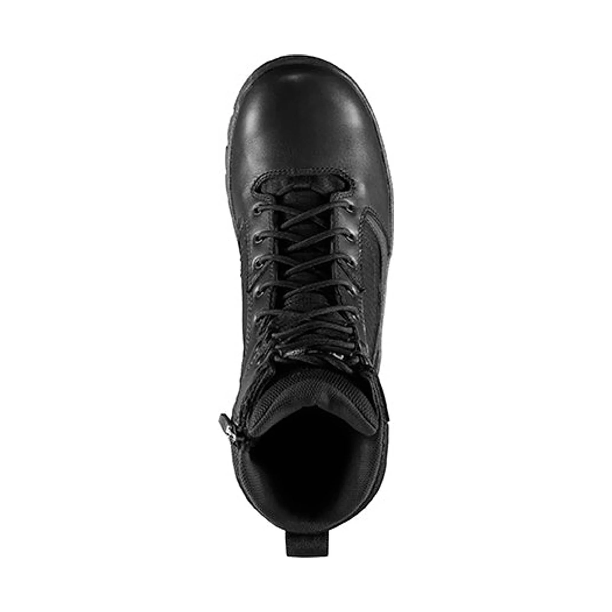 Danner Men's 8 Inch Lookout Side-Zip Boot Plain Toe Work Boots - Black - Image 4