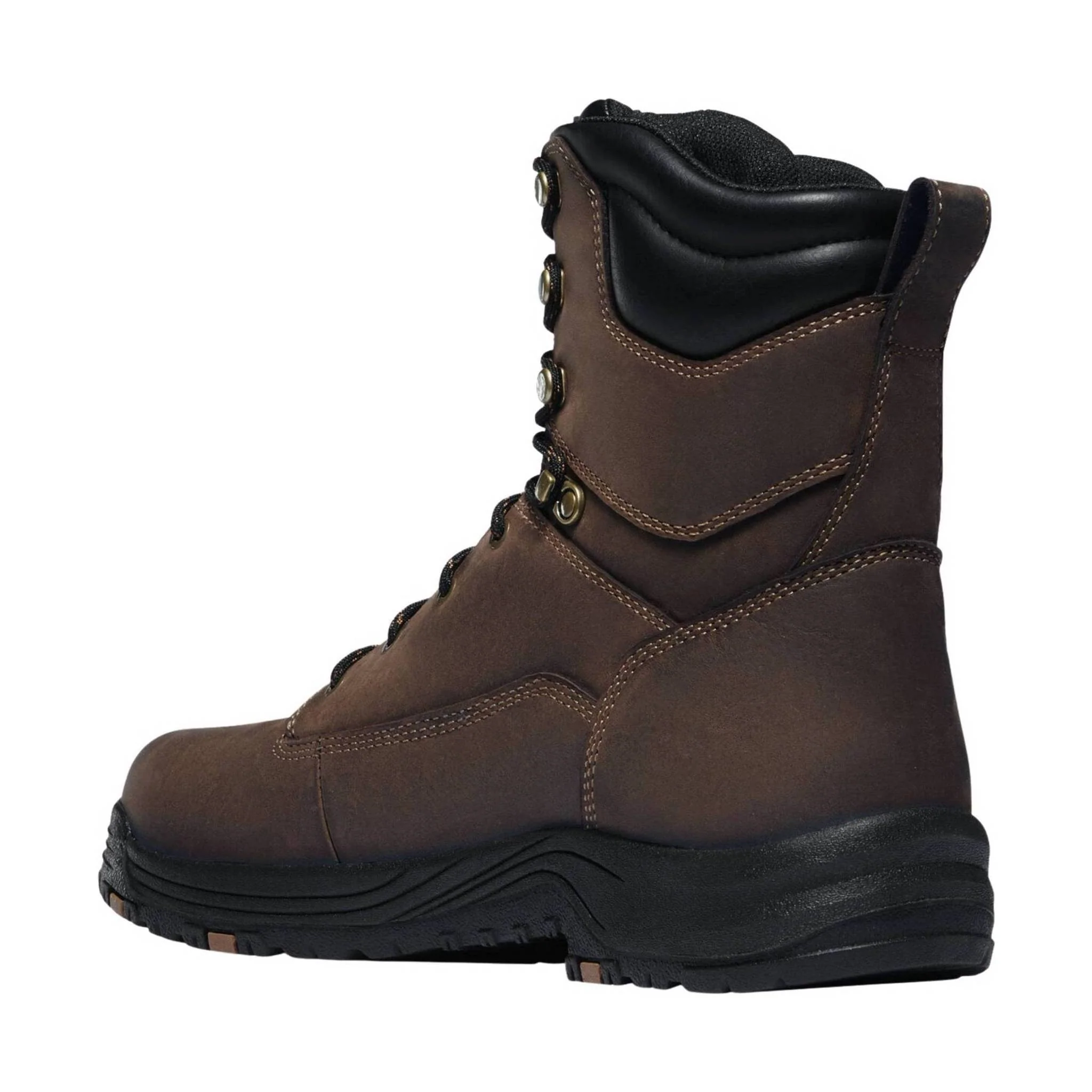 Danner Men's Caliper 8 Inch Aluminum Toe Work Boot - Brown Leather - Image 3