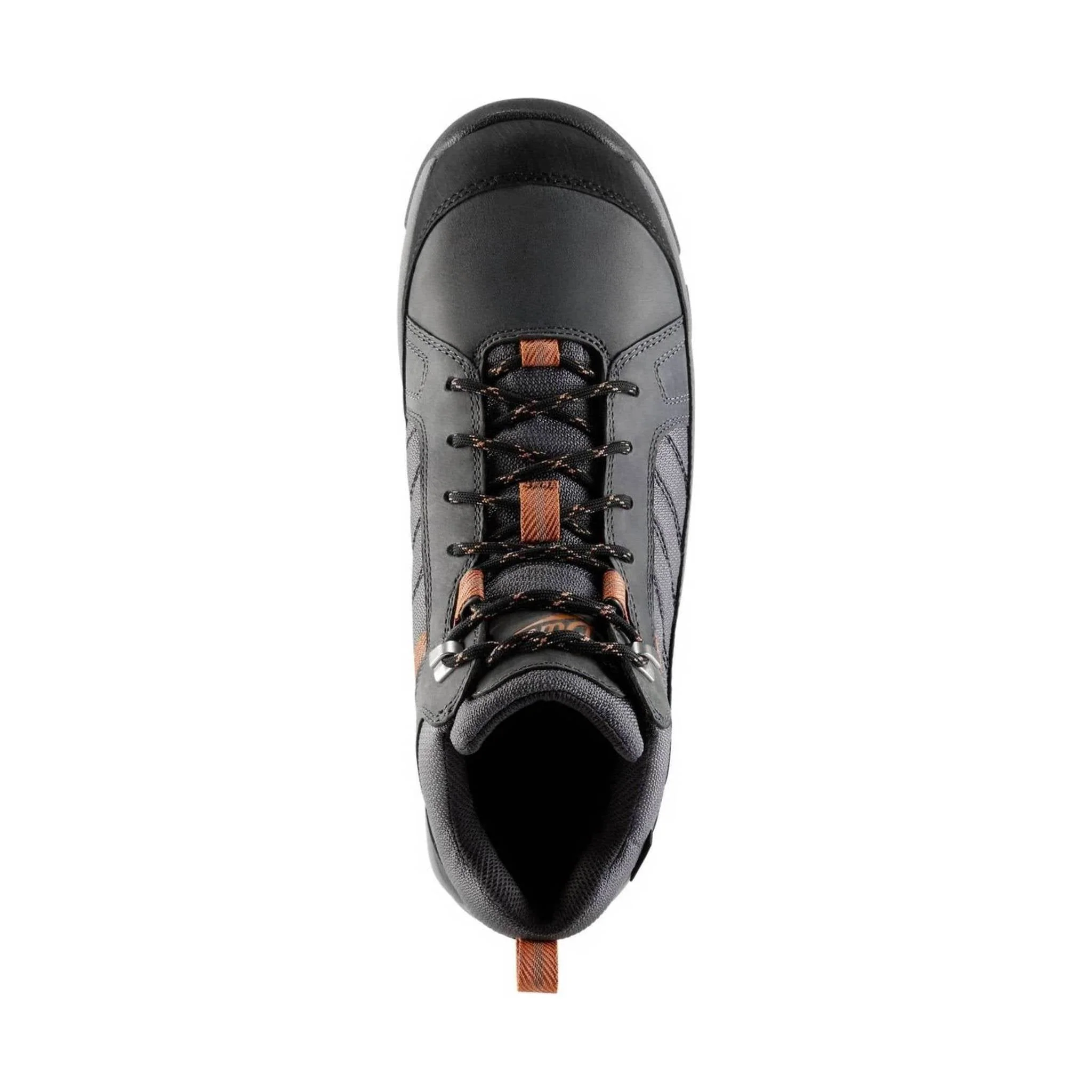 Danner Men's Riverside 4.5 Inch Work Shoe - Gray/Orange - Image 4