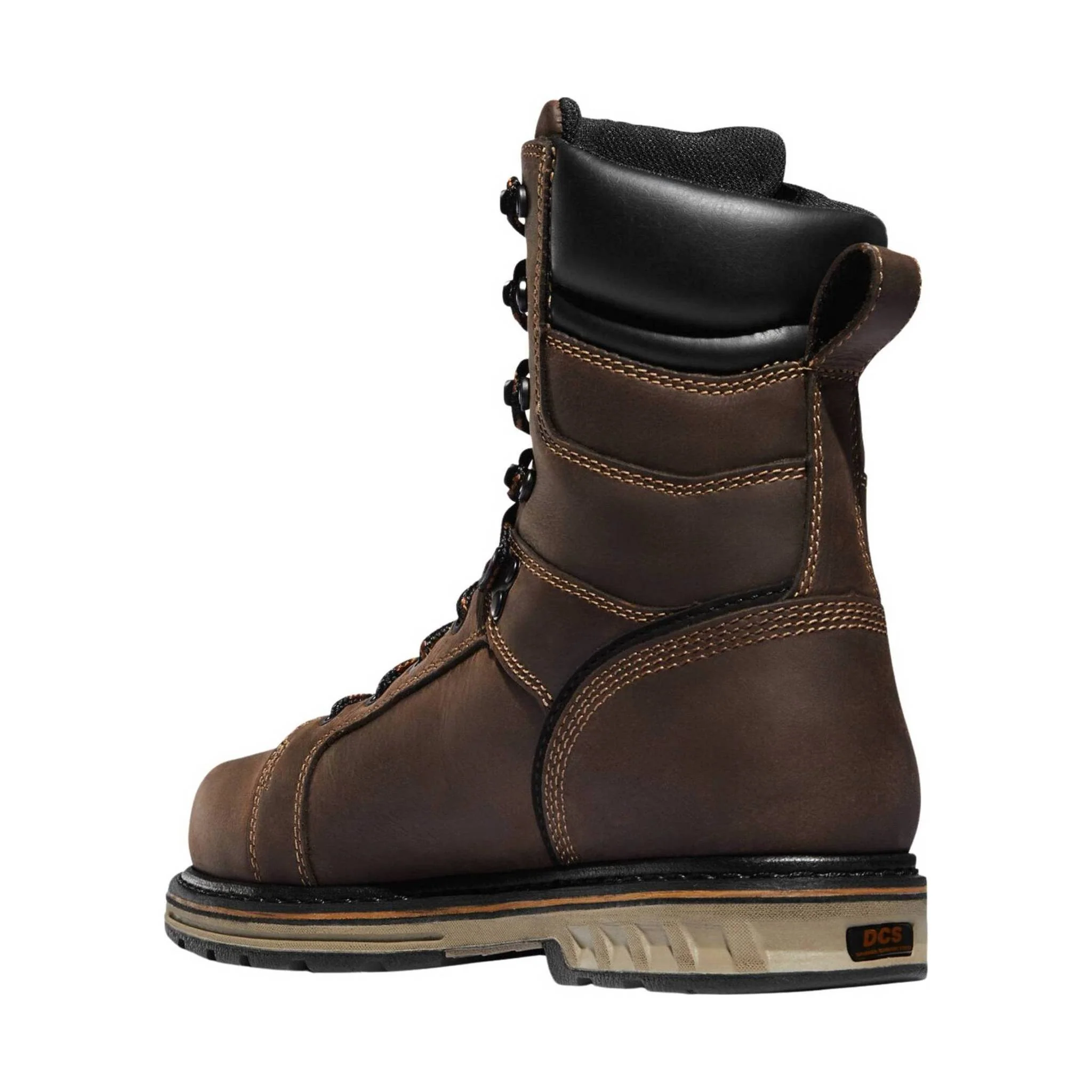 Danner Men's Steel Yard 8 Inch 400G Steel Toe Work Boot - Brown - Image 3