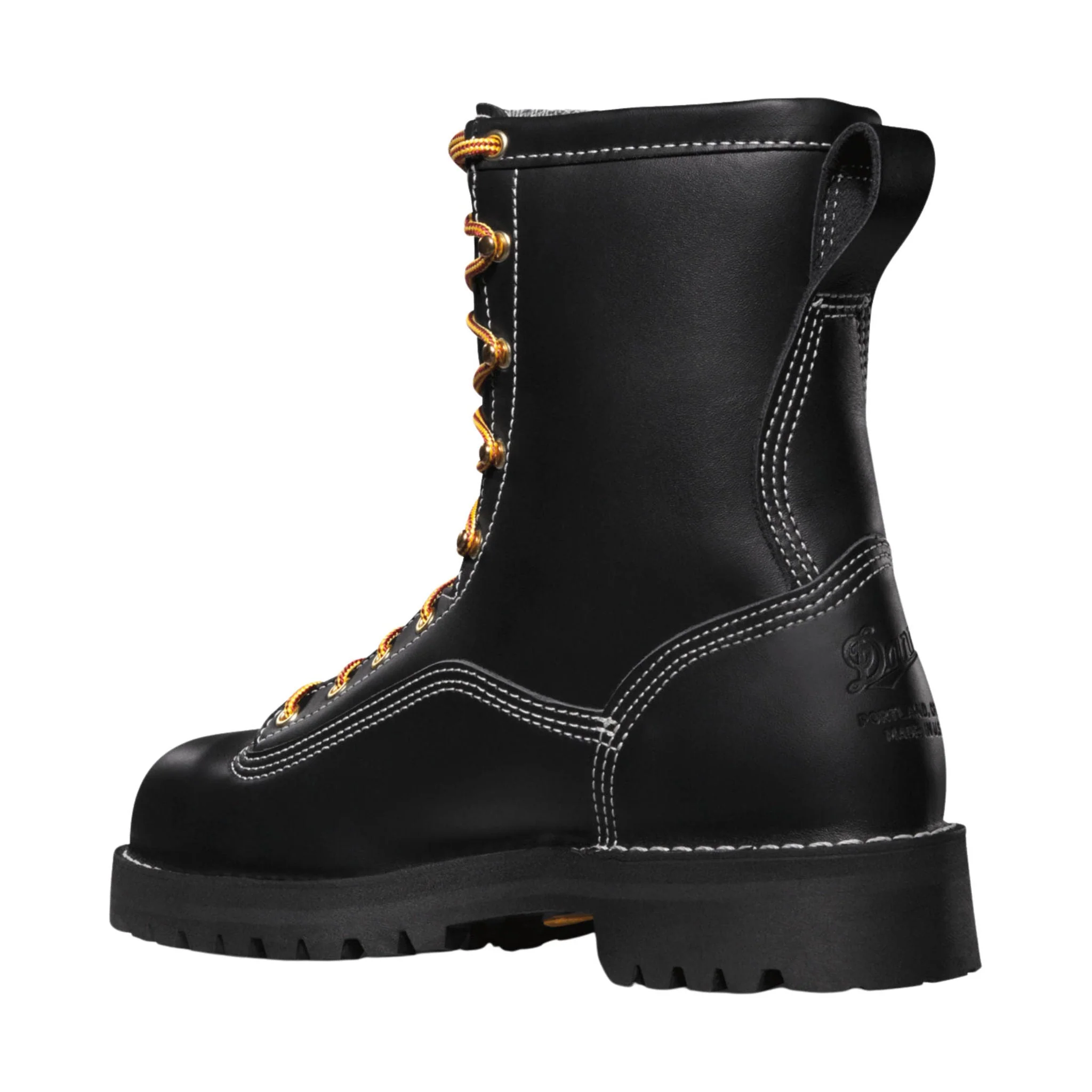 Danner Men's Super Rain Forest 8 Inch 200G Insulated Work Boot - Black - Image 3