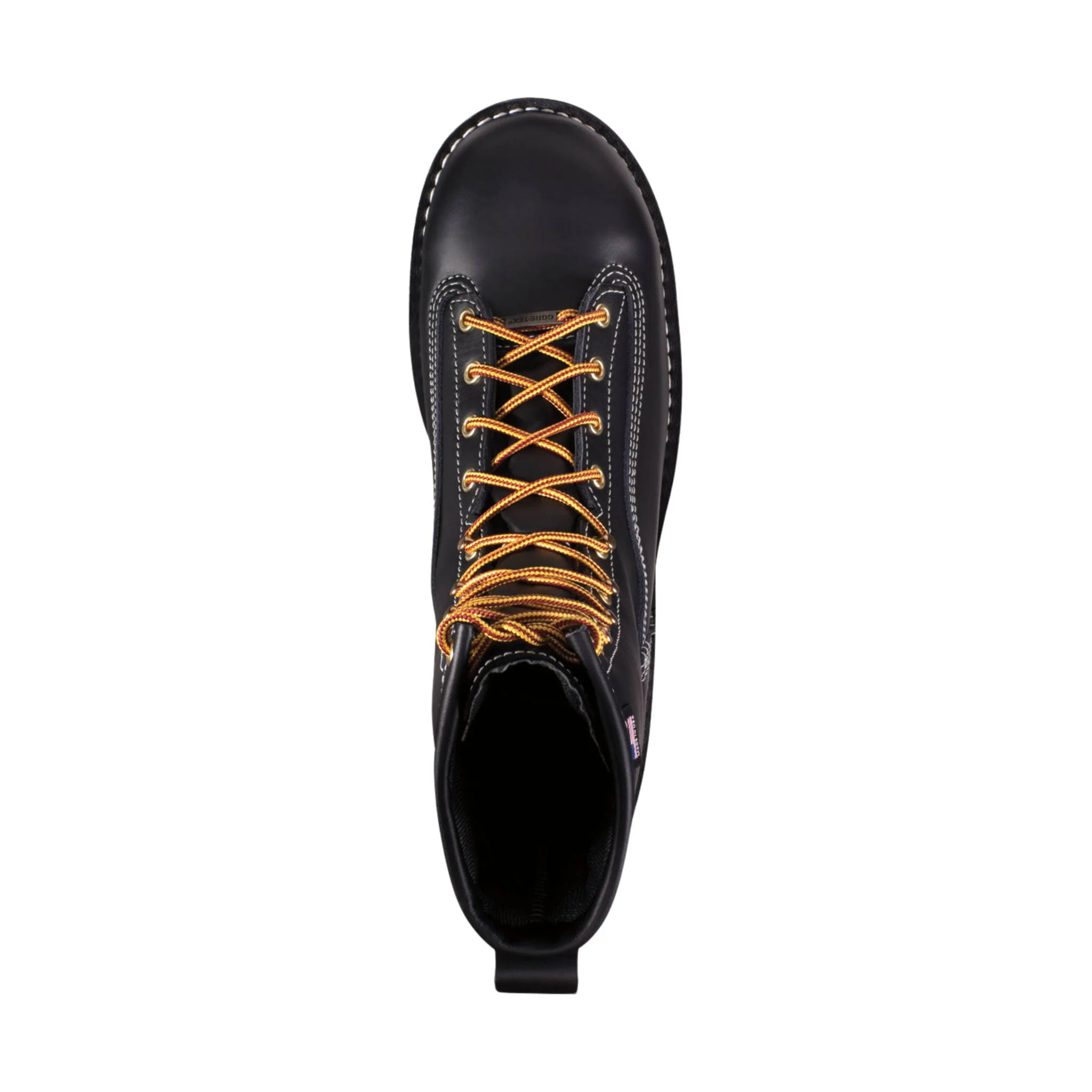 Danner Men's Super Rain Forest 8 Inch 200G Insulated Work Boot - Black - Image 4