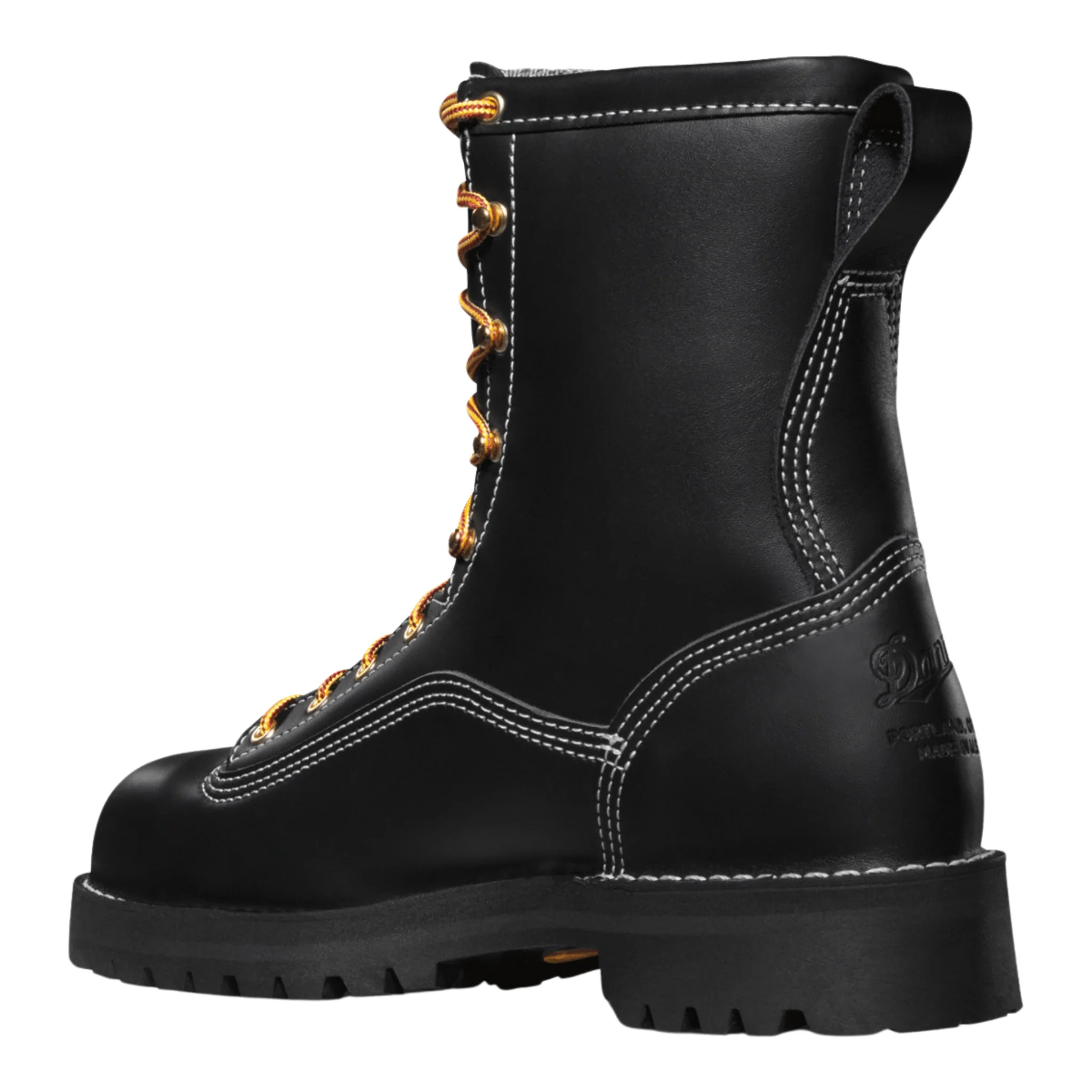 Danner Men's Super Rain Forest 8 Inch Work Boot - Black - Image 3