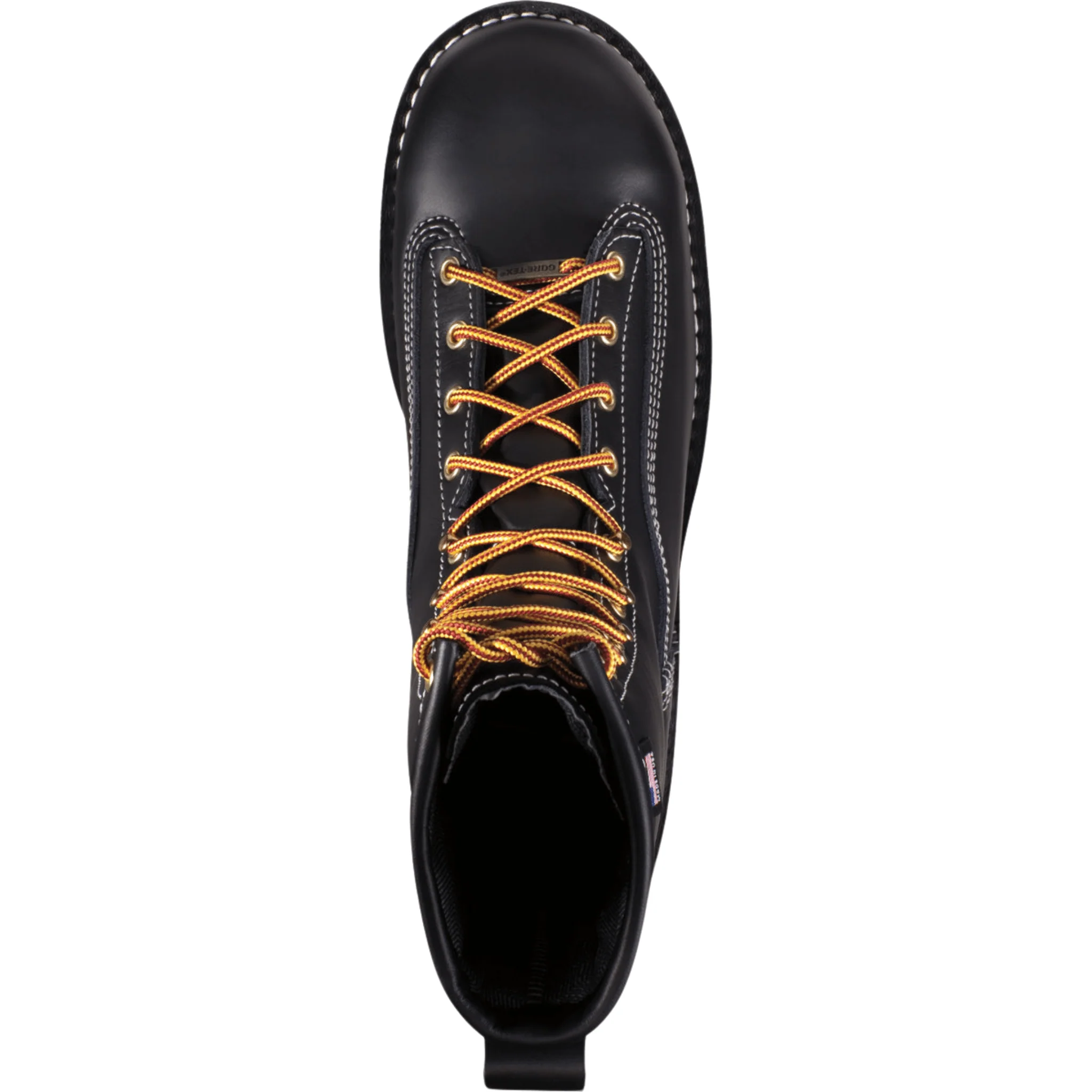 Danner Men's Super Rain Forest 8 Inch Work Boot - Black - Image 4
