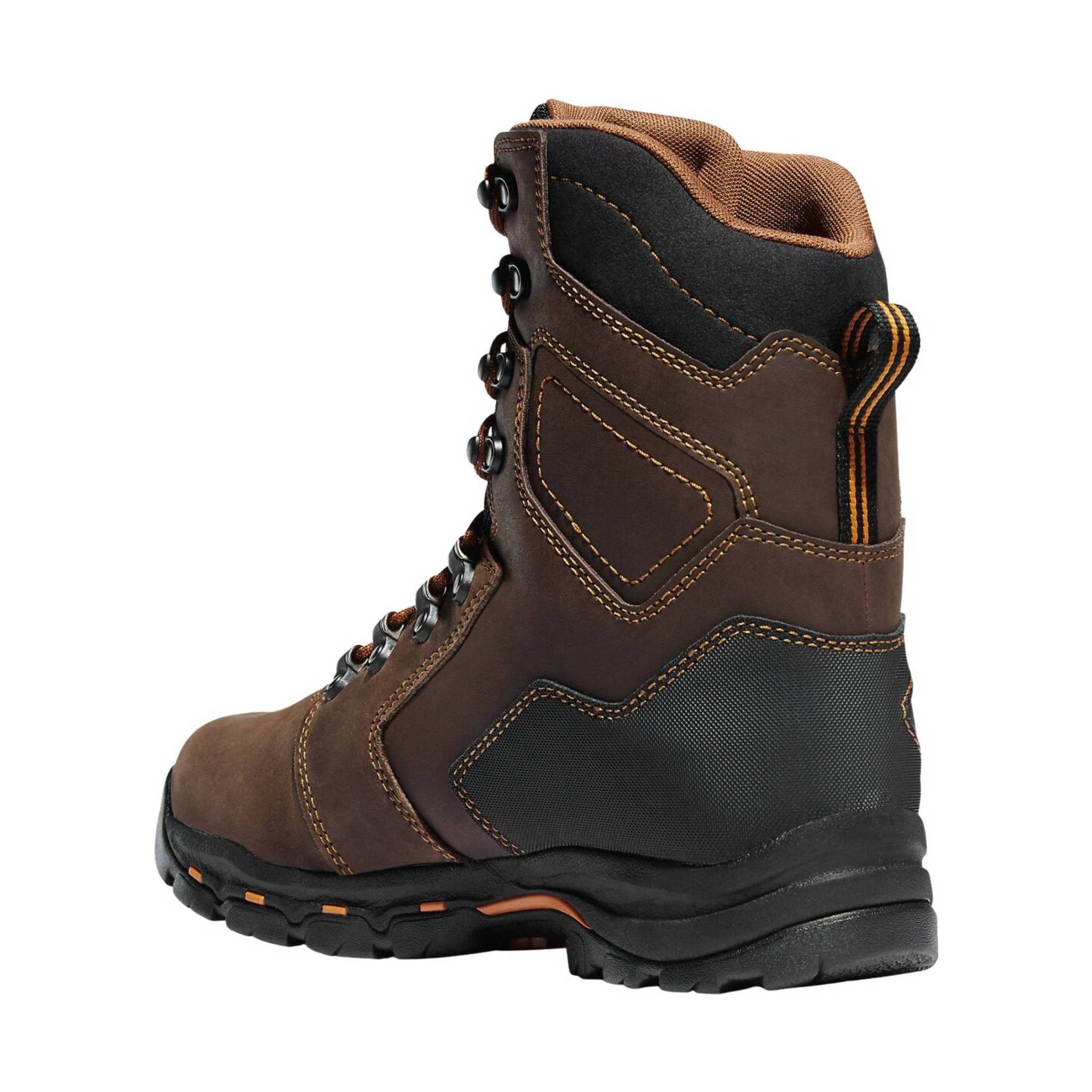 Danner Men's Vicious 8 Inch Insulated 400G Composite Toe Work Boot - Brown - Image 3