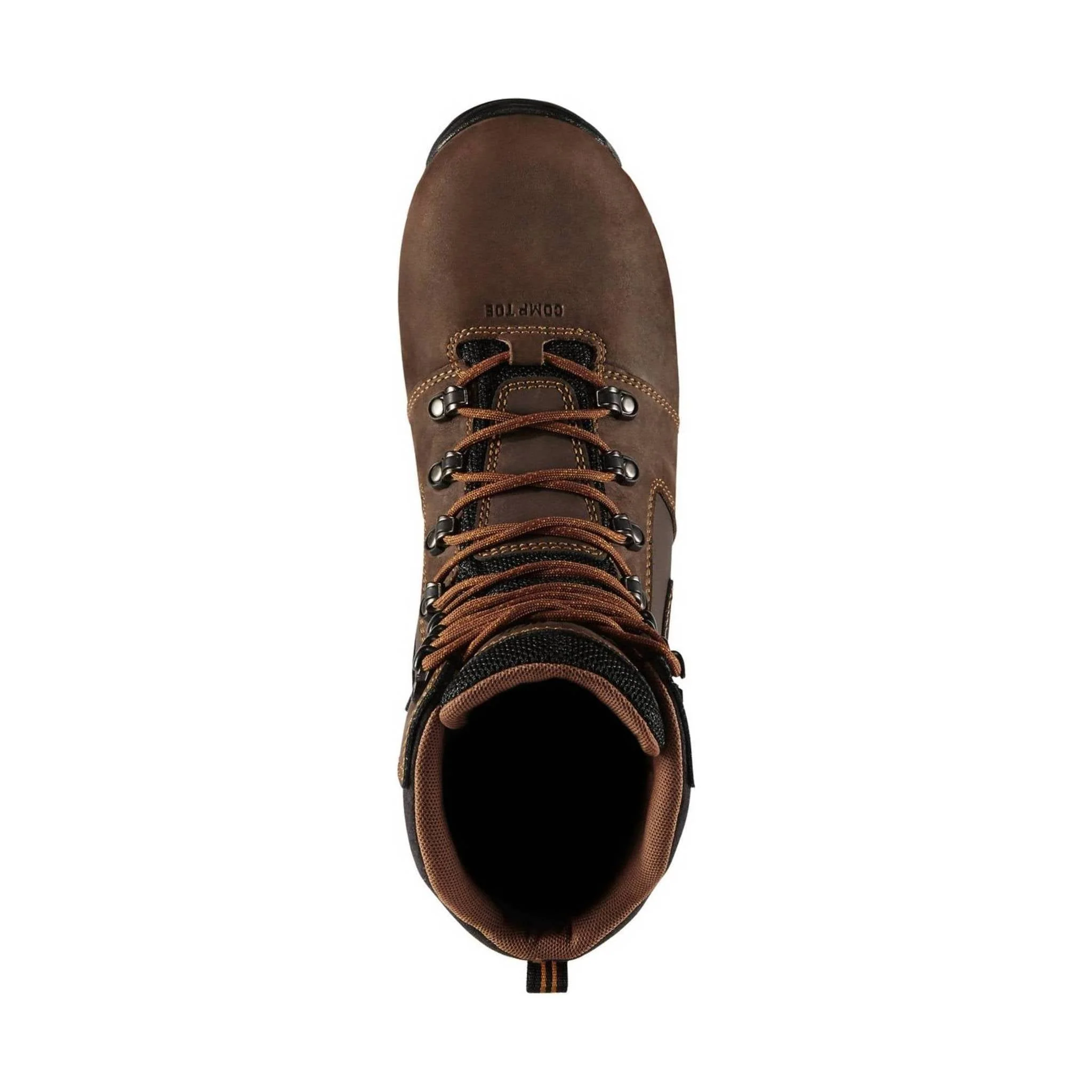 Danner Men's Vicious 8 Inch Insulated 400G Composite Toe Work Boot - Brown - Image 4