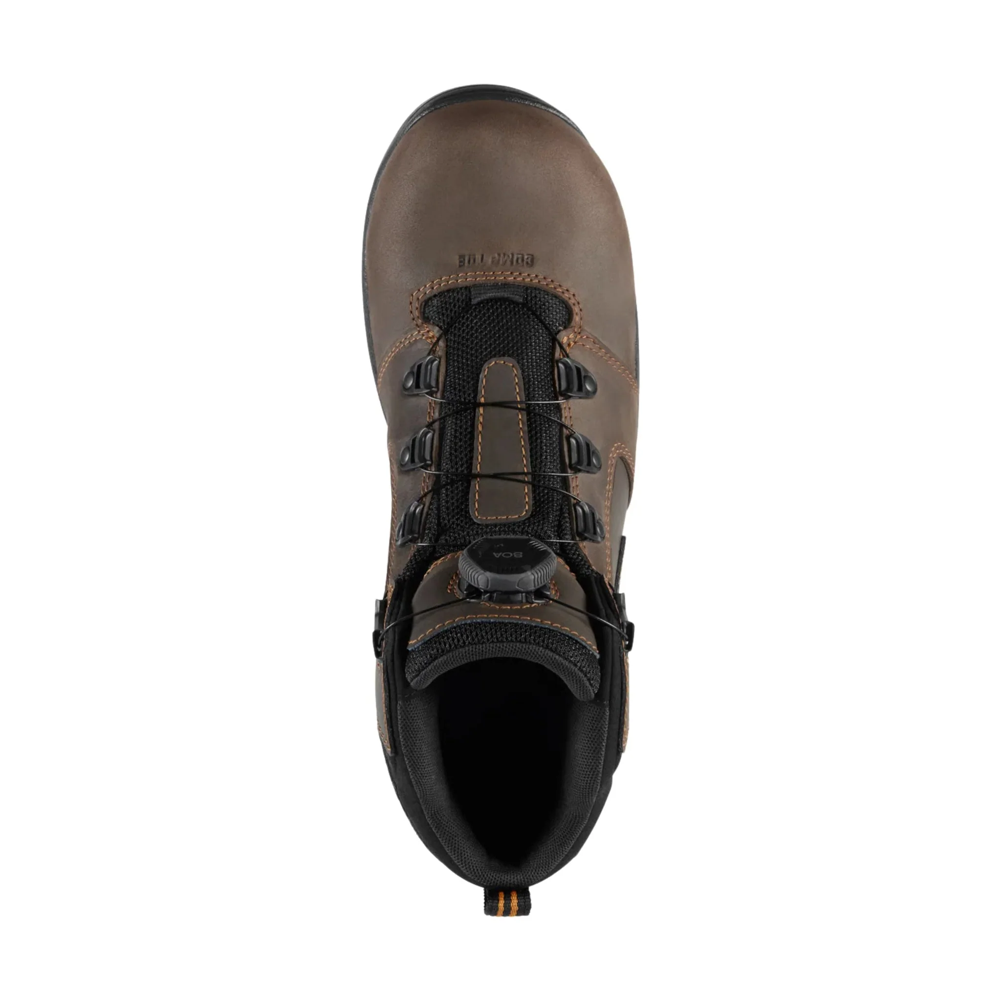 Danner Men's Vicious BOA 4.5 Inch Composite Toe Work Boots - Brown/Orange - Image 4