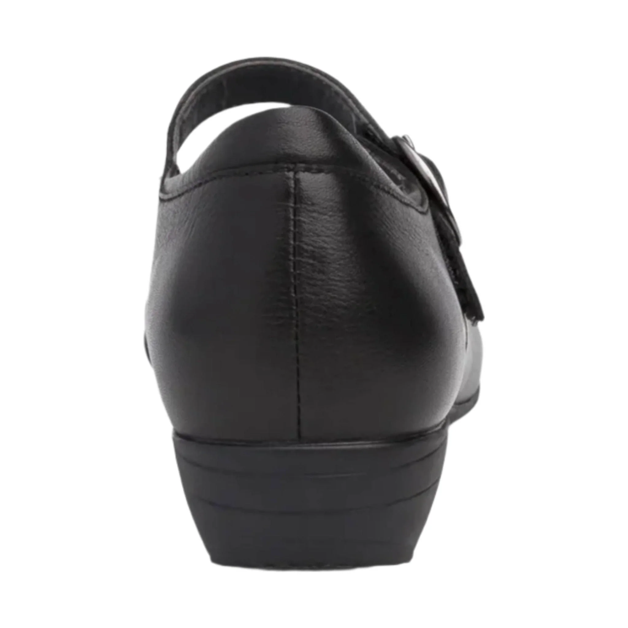 Dansko Women's Fawna Shoes - Black Milled Nappa - Image 4