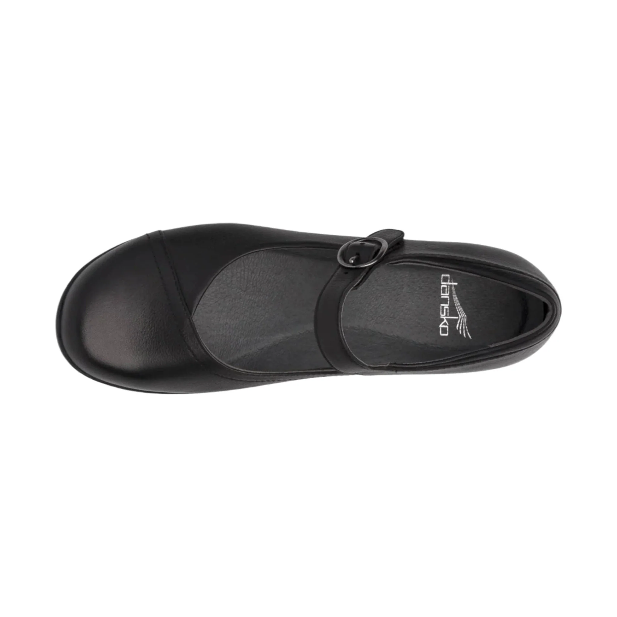 Dansko Women's Fawna Shoes - Black Milled Nappa - Image 5