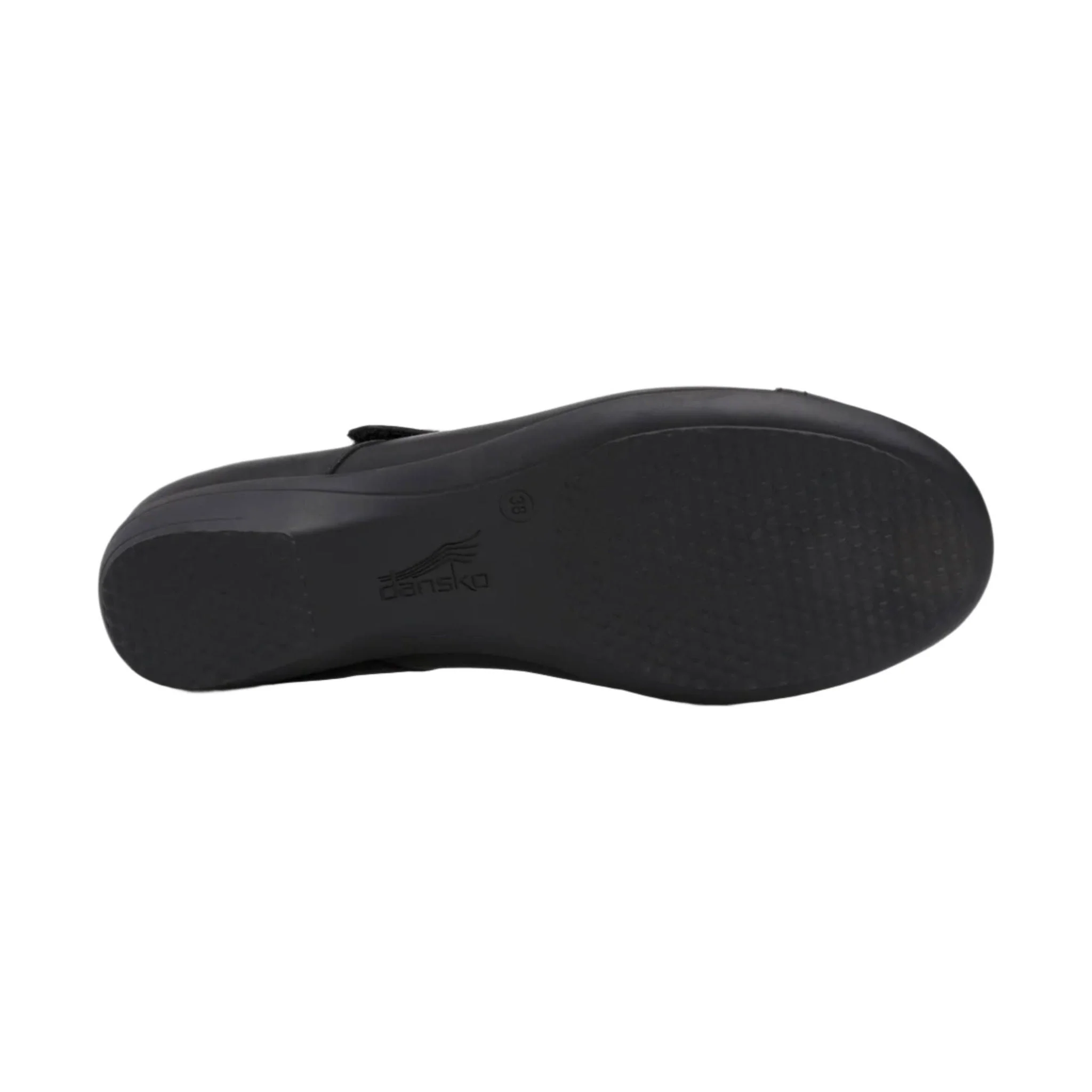 Dansko Women's Fawna Shoes - Black Milled Nappa - Image 6