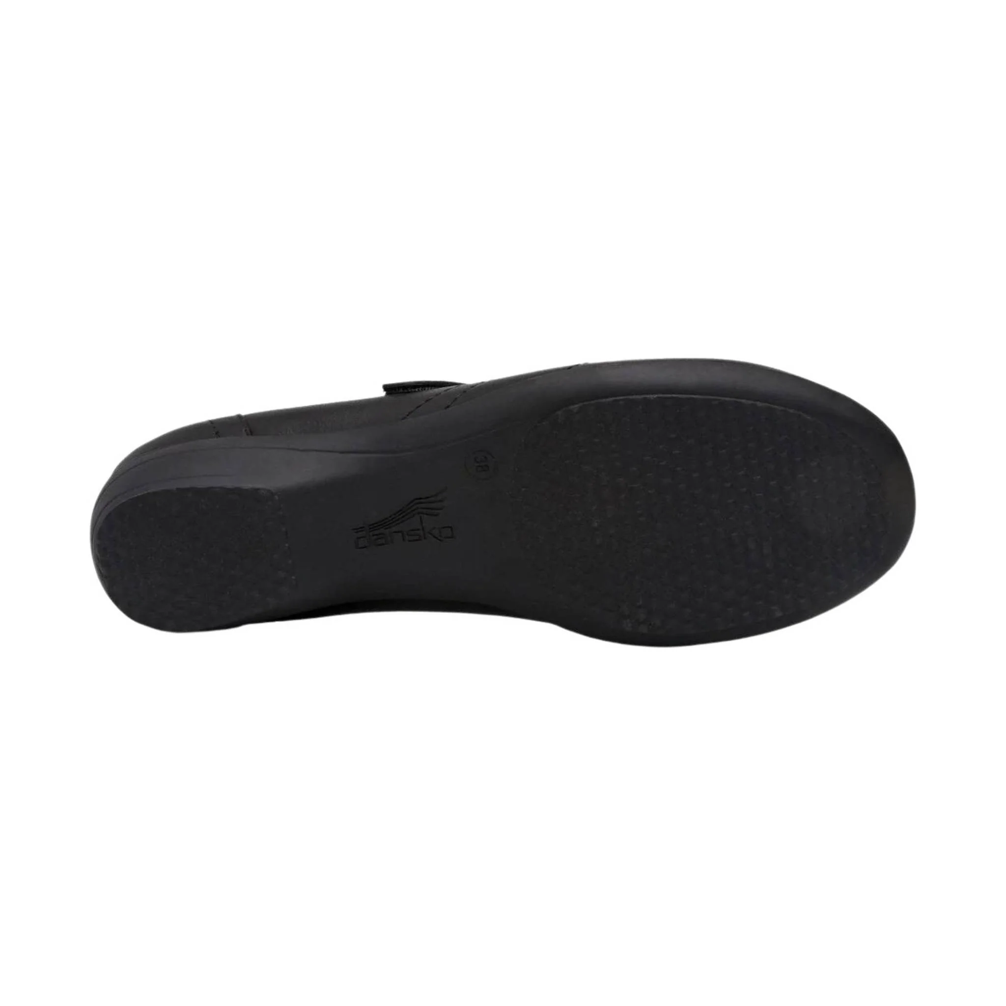 Dansko Women's Franny Wide Shoe - Black Milled Nappa - Image 6