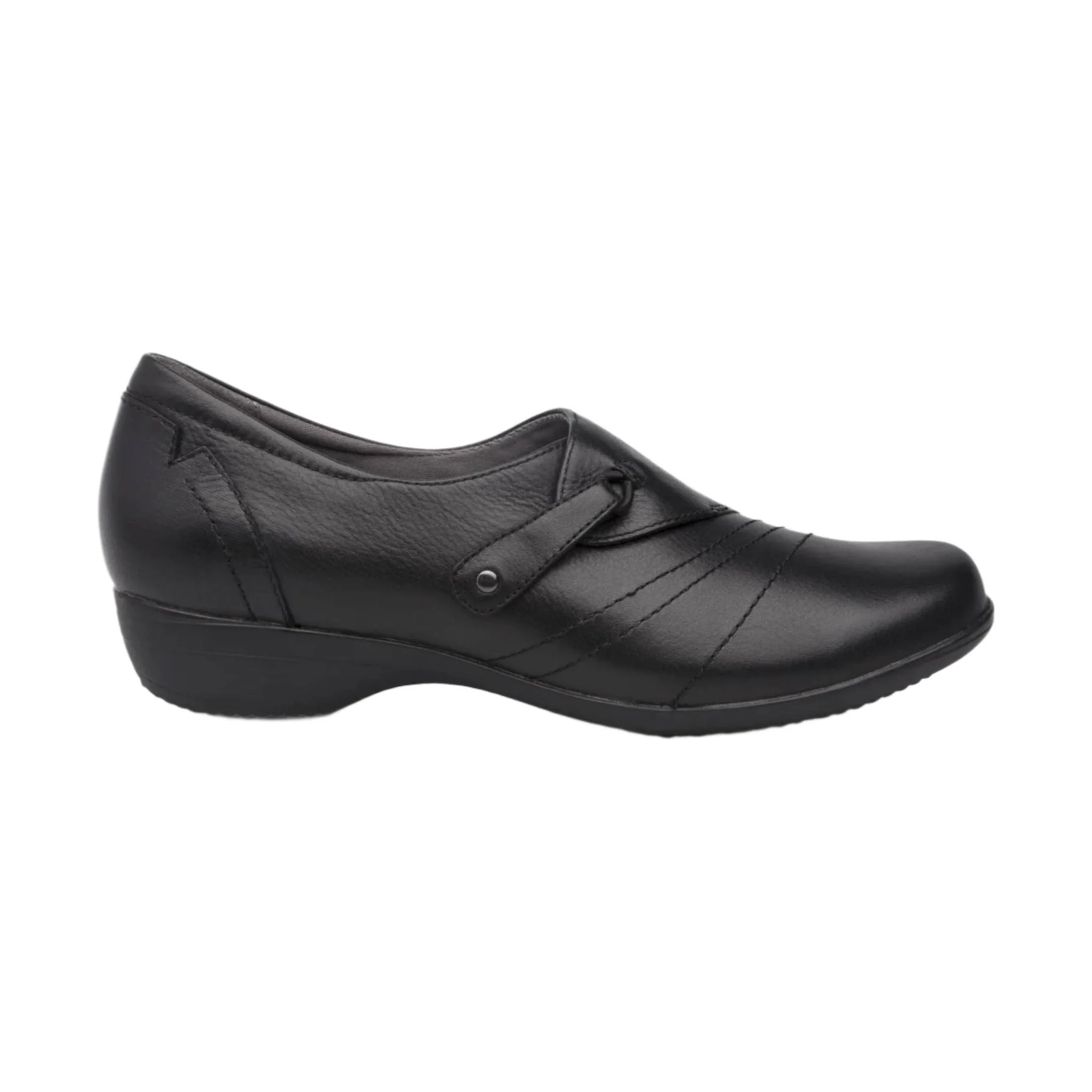 Dansko Women's Franny Wide Shoes - Black Milled