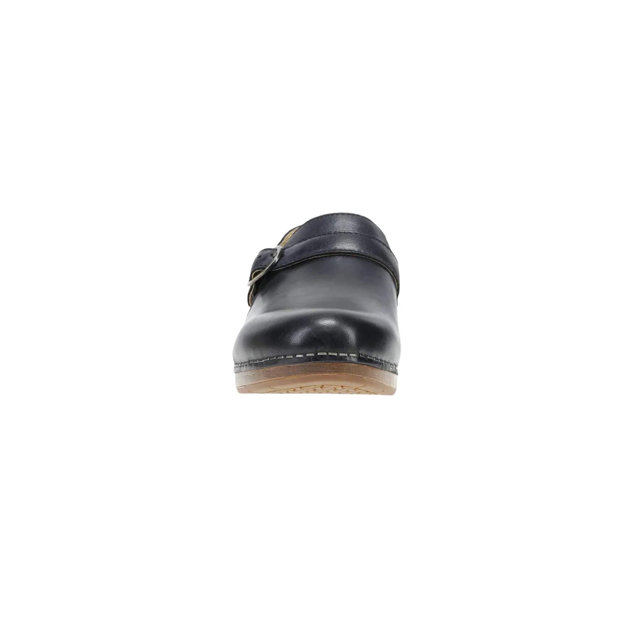 Dansko Women's Margaret - Black Burnished Calf Clog - Image 3