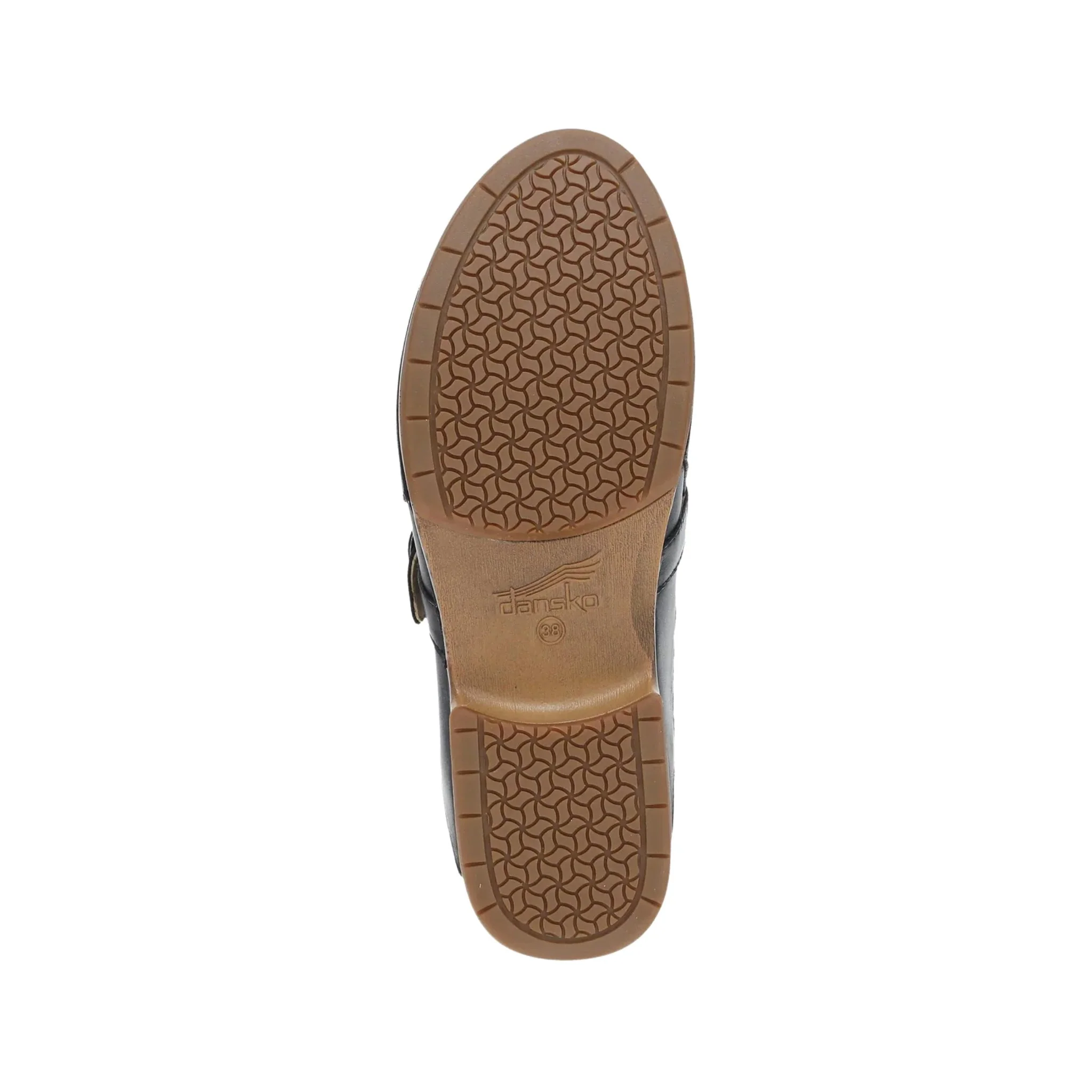 Dansko Women's Margaret - Black Burnished Calf Clog - Image 6