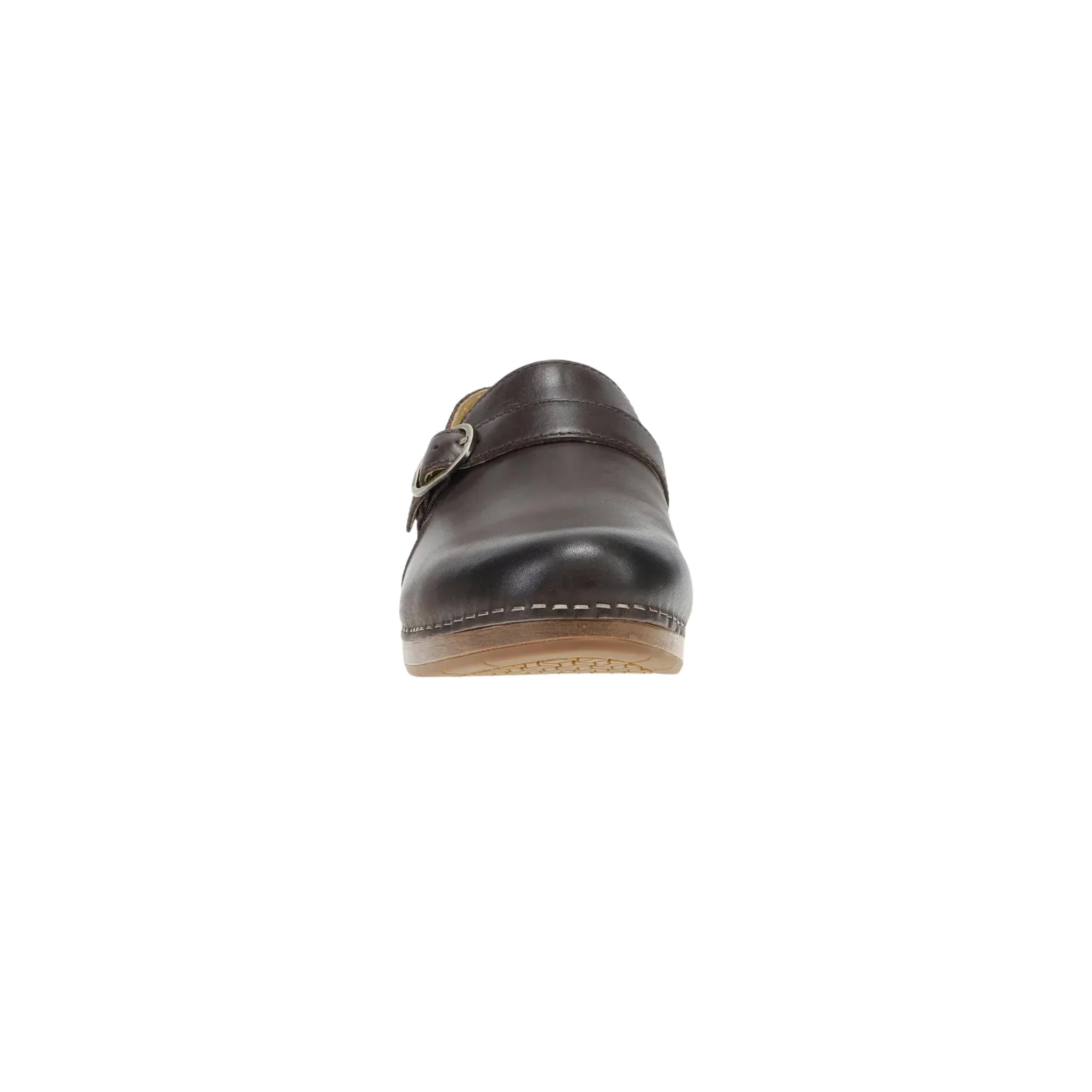 Dansko Women's Margaret - Chocolate Burnished Calf Clog - Image 3