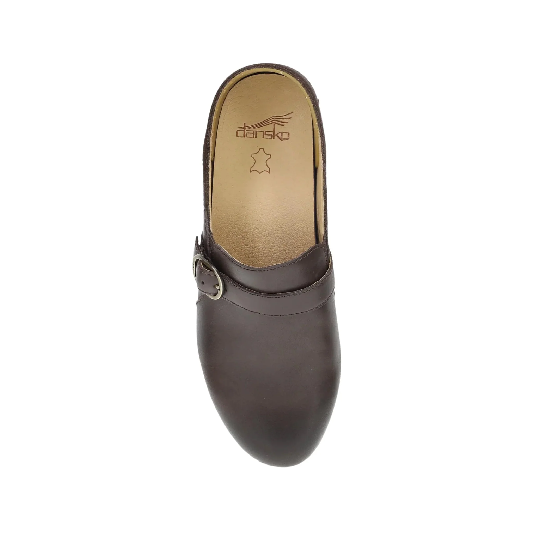 Dansko Women's Margaret - Chocolate Burnished Calf Clog - Image 5