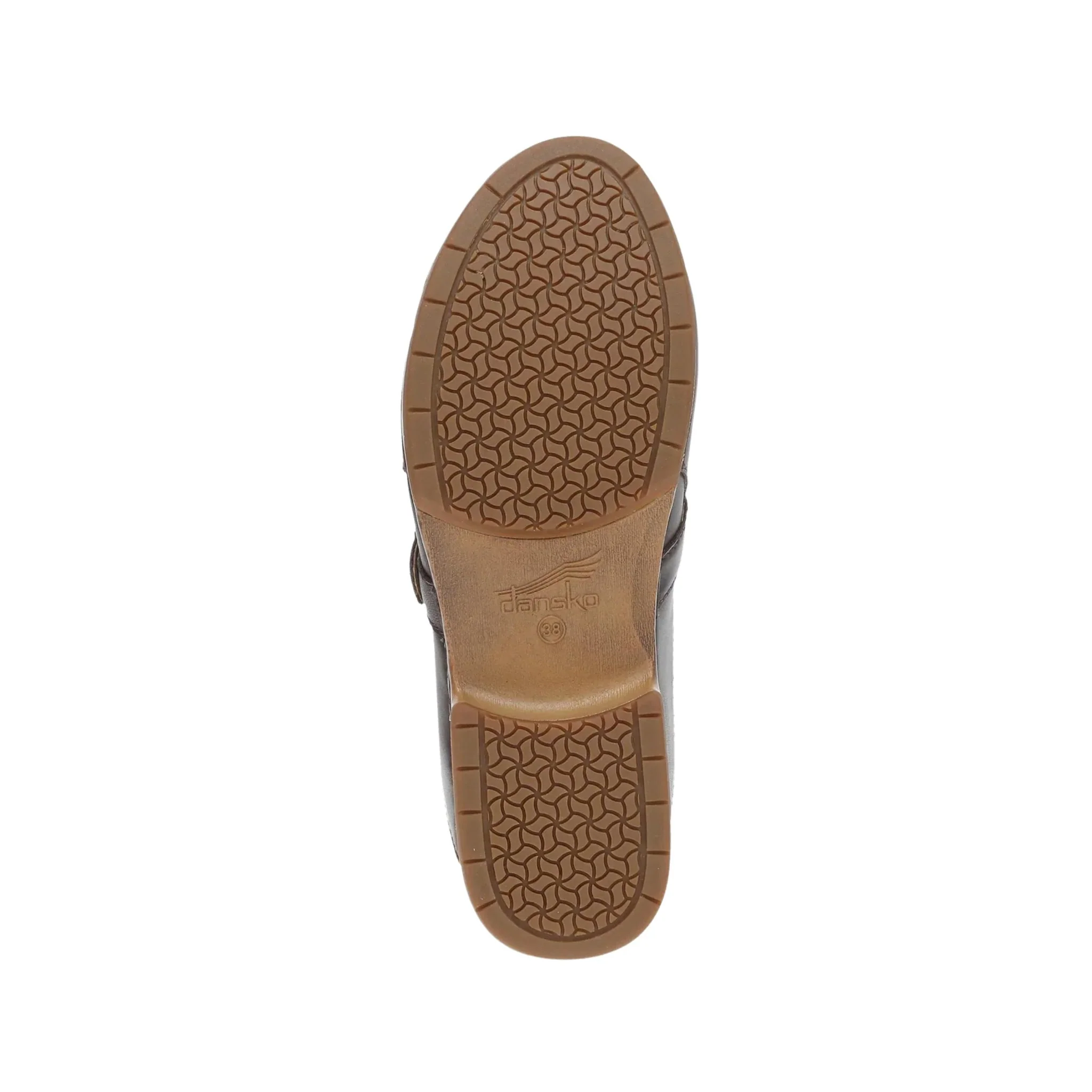 Dansko Women's Margaret - Chocolate Burnished Calf Clog - Image 6