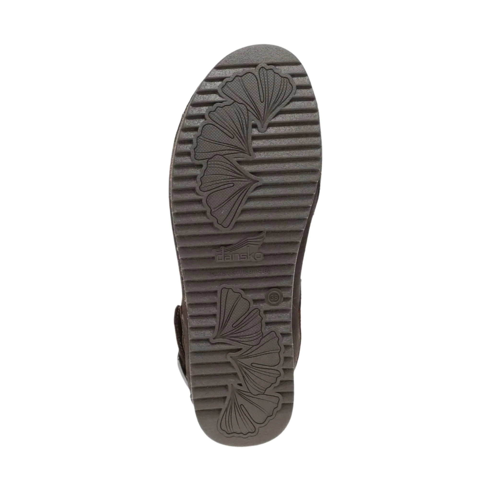 Dansko Women's Merrin Shoes - Chocolate Burnished Suede Mule - Image 5