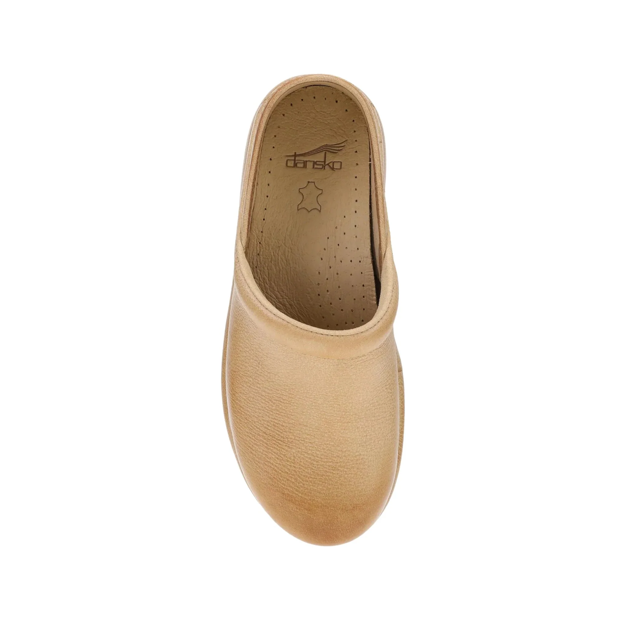 Dansko Women's Platform Pro Clogs - Honey Distressed - Image 5