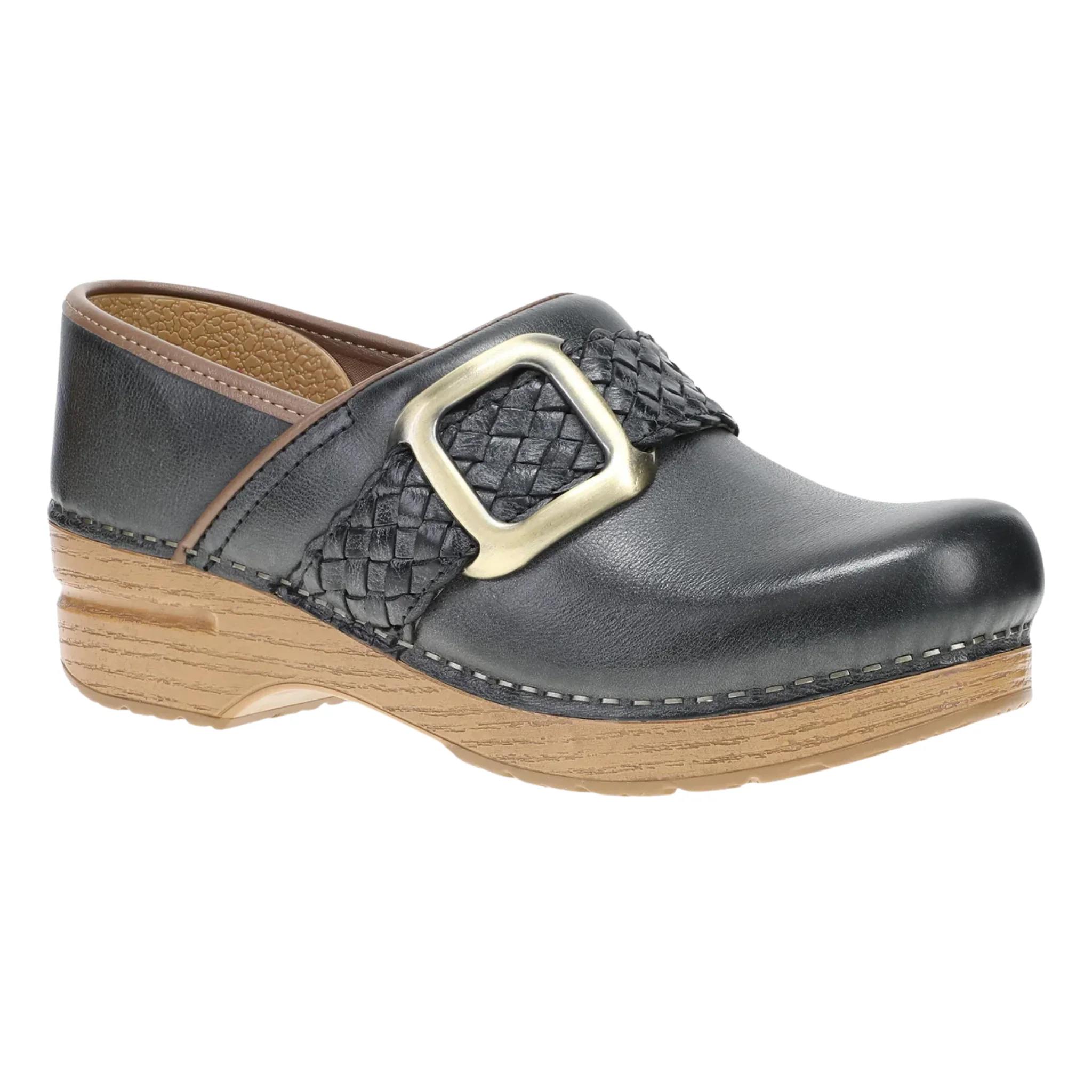 Dansko Women's Pro Braided Clog - Black