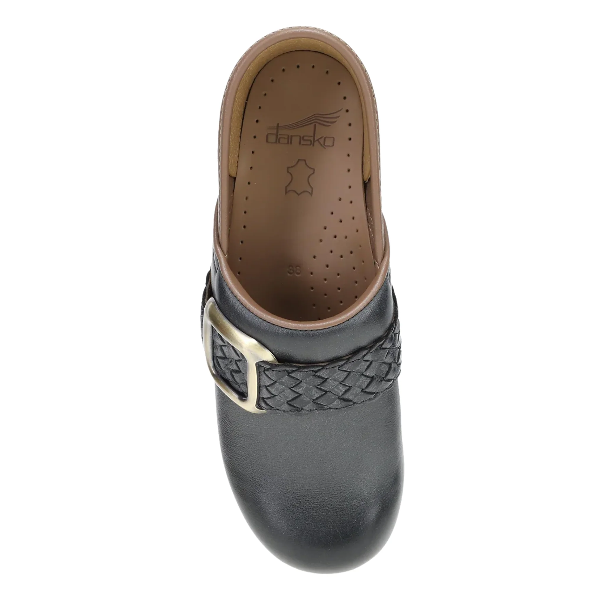 Dansko Women's Pro Braided Clog - Black - Image 3