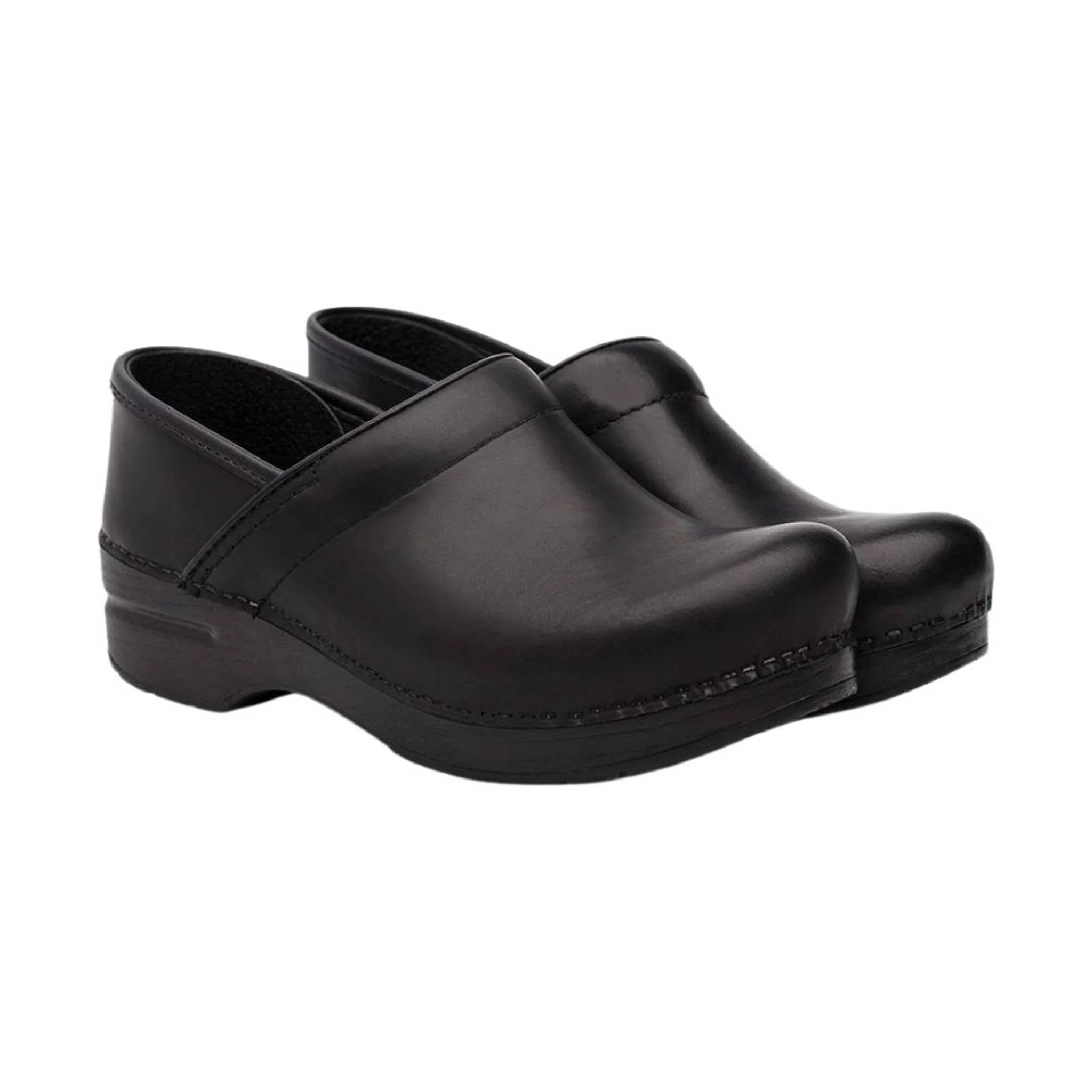 Dansko Women's Professional Clogs (Wide) - Black Cabrio - Image 3