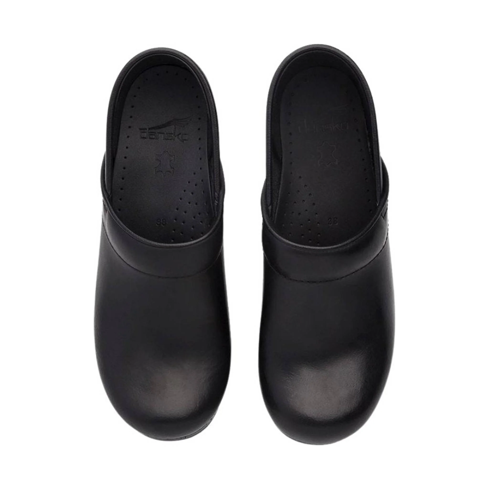 Dansko Women's Professional Clogs (Wide) - Black Cabrio - Image 6