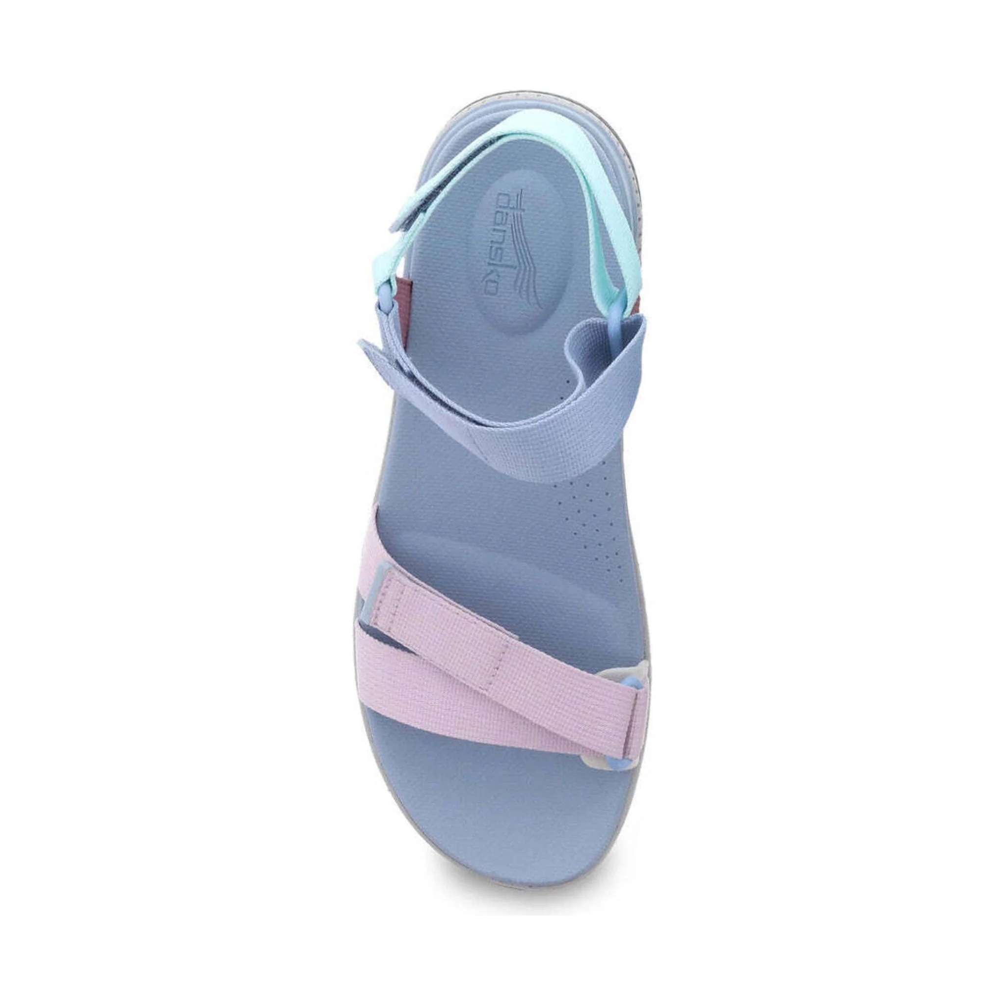 Dansko Women's Racquel Sandal - Sky Multi Webbing - Image 5