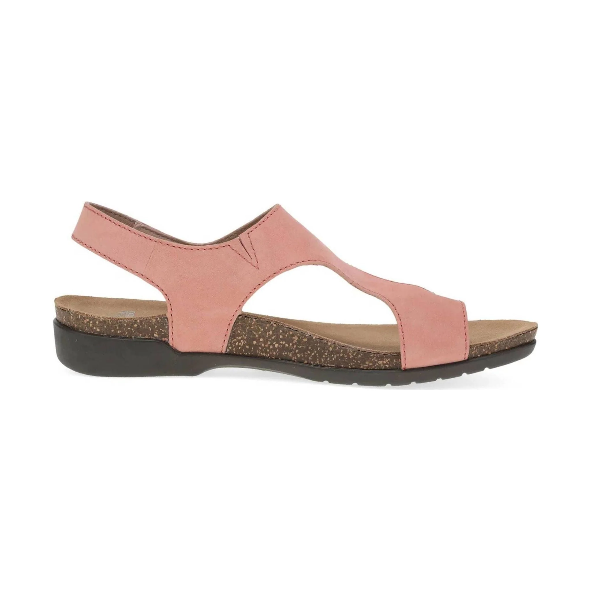 Dansko Women's Reece Sandals - Rose Nubuck