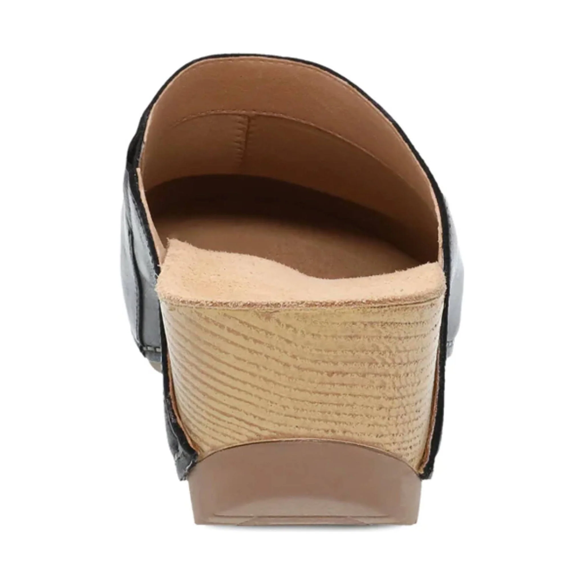 Dansko Women's Talulah Clog - Black Milled Burnished Mule - Image 3