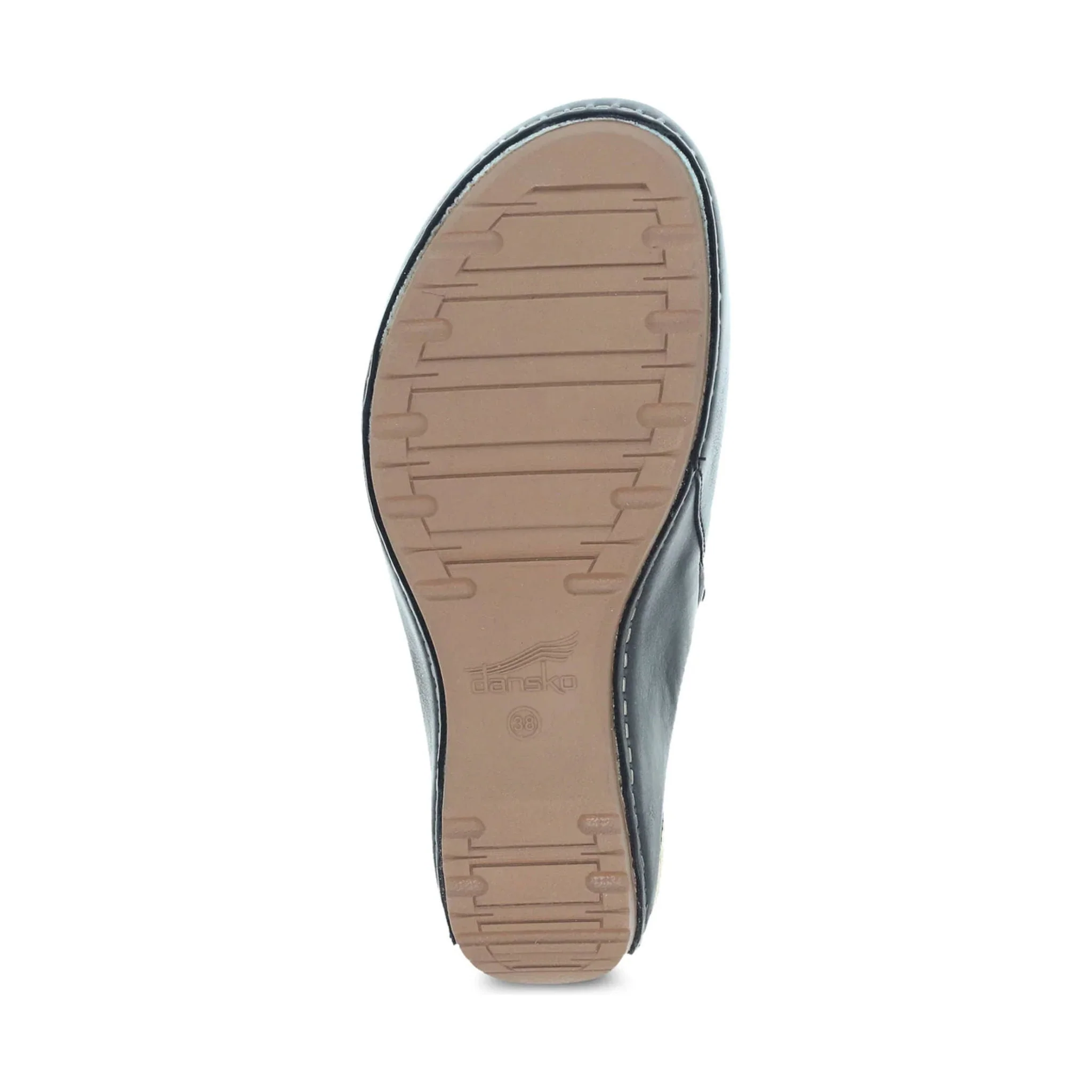 Dansko Women's Talulah Clog - Black Milled Burnished Mule - Image 5