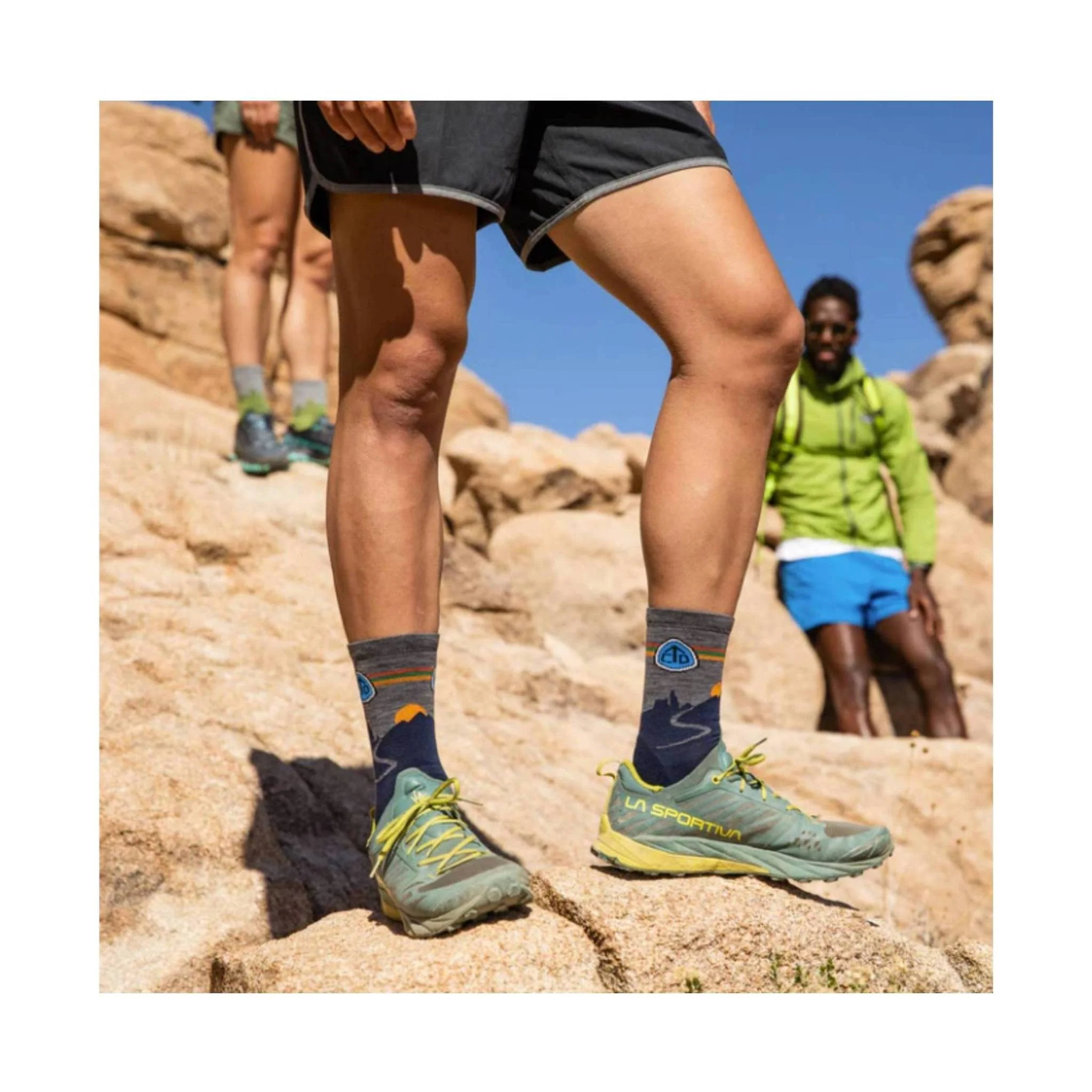 Darn Tough Vermont CDT Micro Crew Lightweight Hiking Sock - Eclipse - Image 4