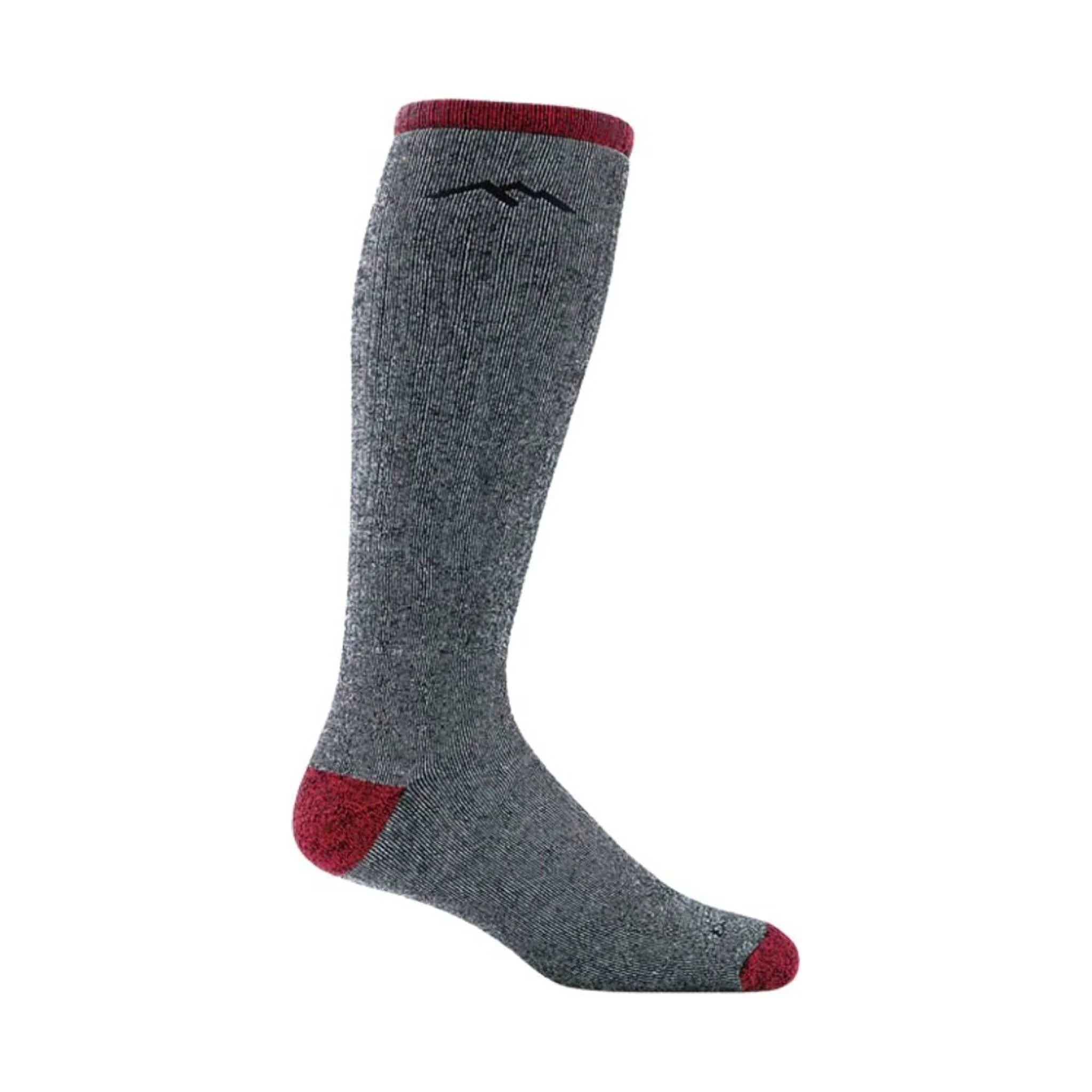 Darn Tough Vermont Men's Mountaineering Over The Calf Heavyweight Hiking Sock - Smoke