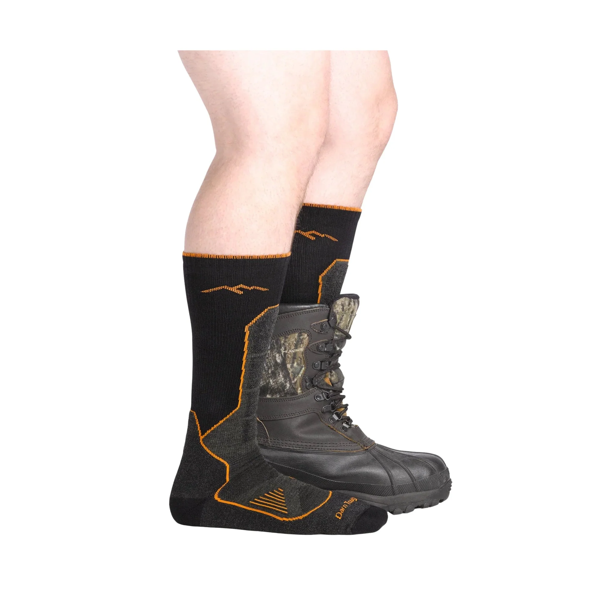 Darn Tough Vermont Men's Over The Calf Midweight Hunting Socks - Forest - Image 3