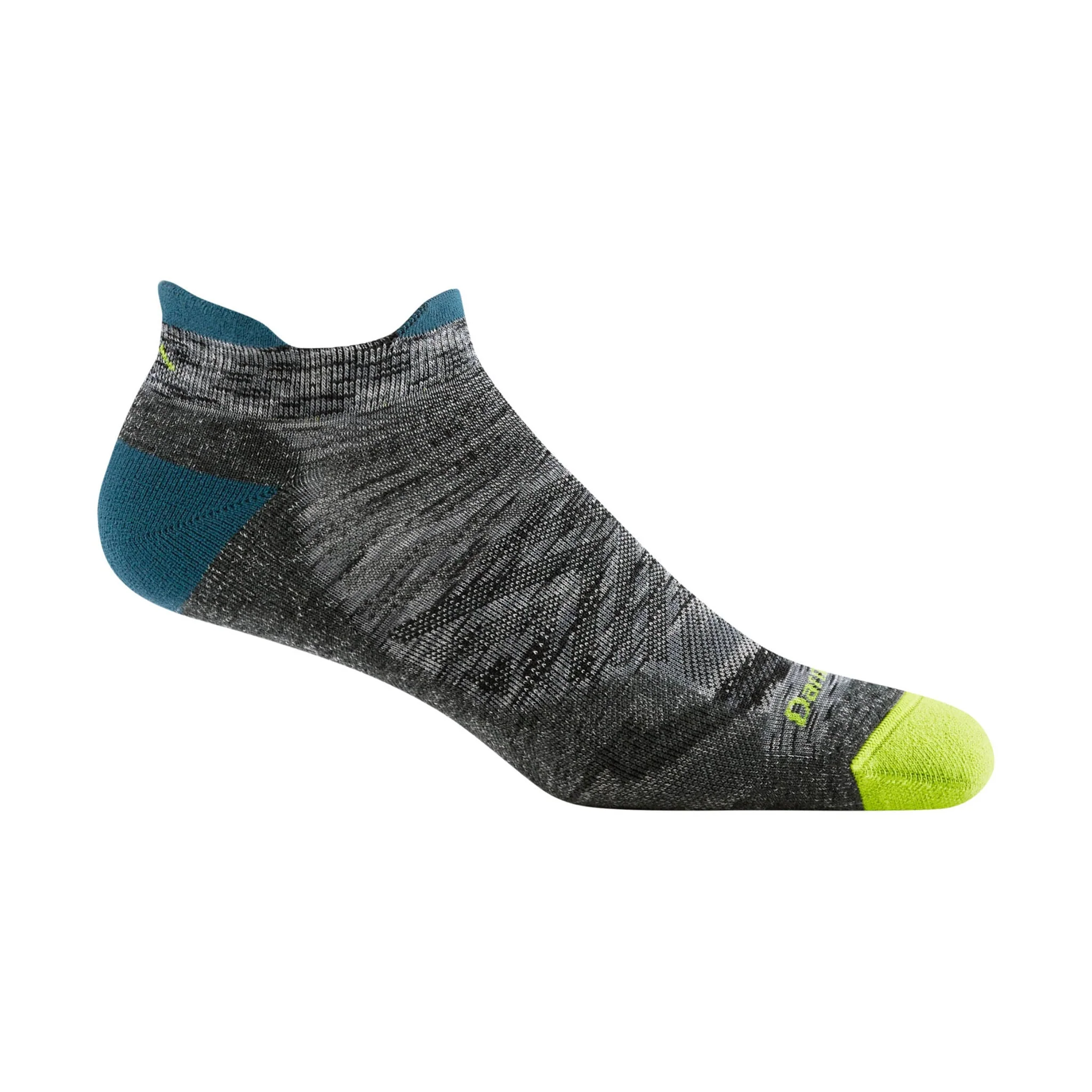 Darn Tough Vermont Men's Run No Show Tab Ultra Lightweight Running Sock - Comet