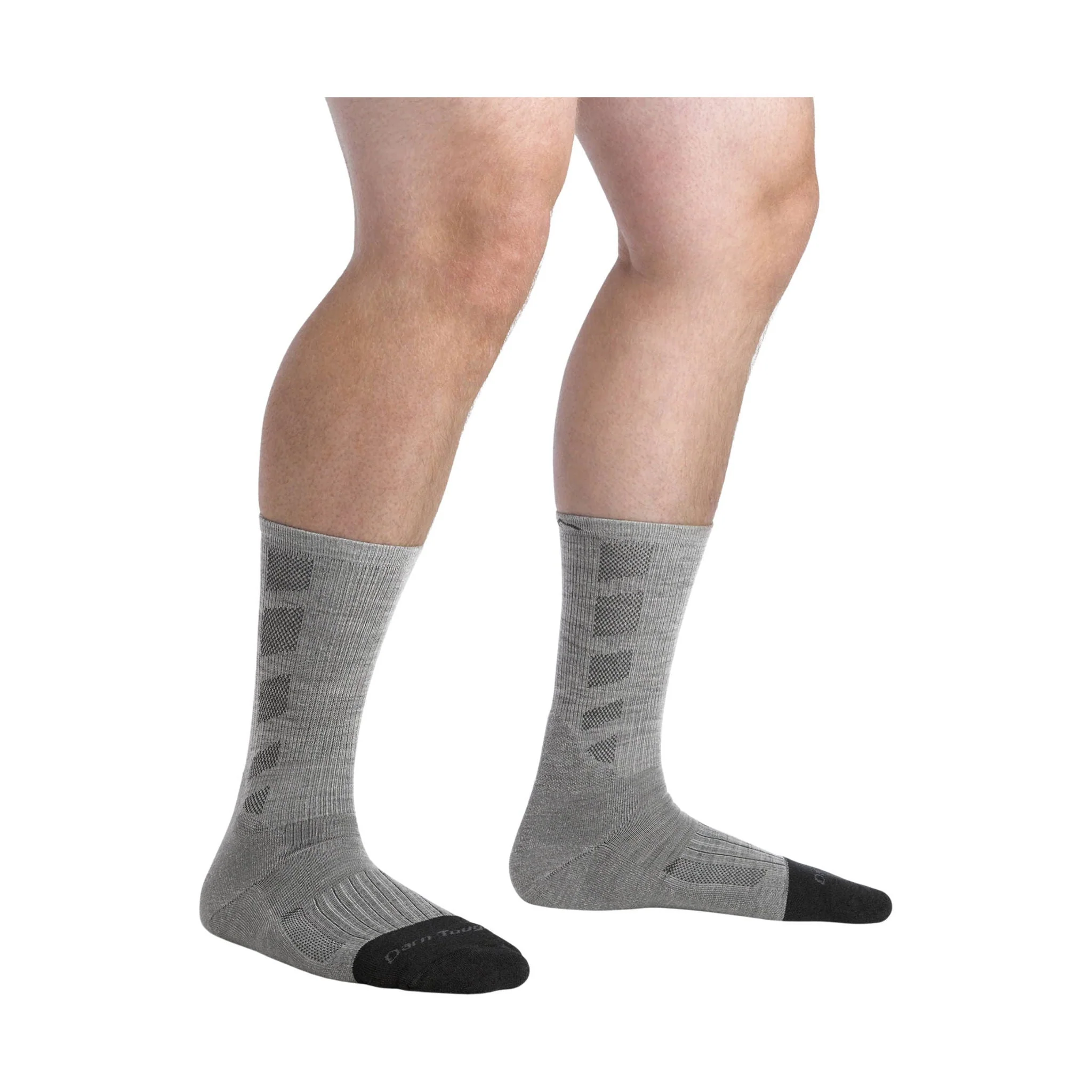 Darn Tough Vermont Men's Stanley K Boot Lightweight Work Sock - Ash - Image 3