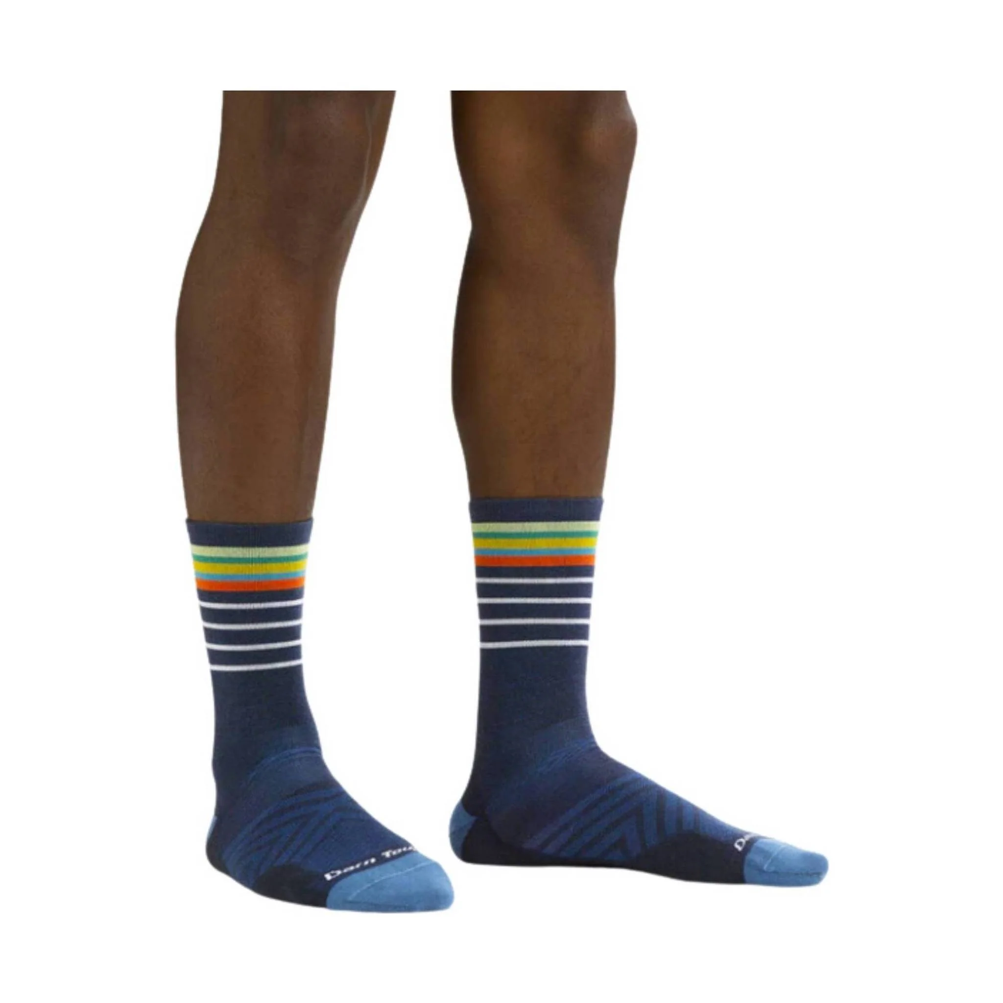 Darn Tough Vermont Men's Stride Micro Crew Ultra Lightweight Running Sock - Eclipse - Image 2