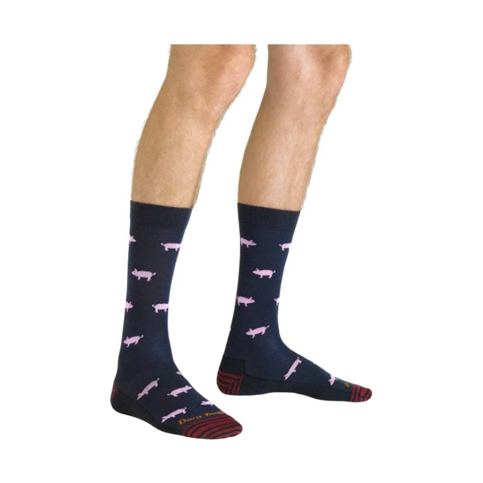 Darn Tough Vermont Men's Truffle Hog Lightweight Lifestyle Sock - Navy - Image 2