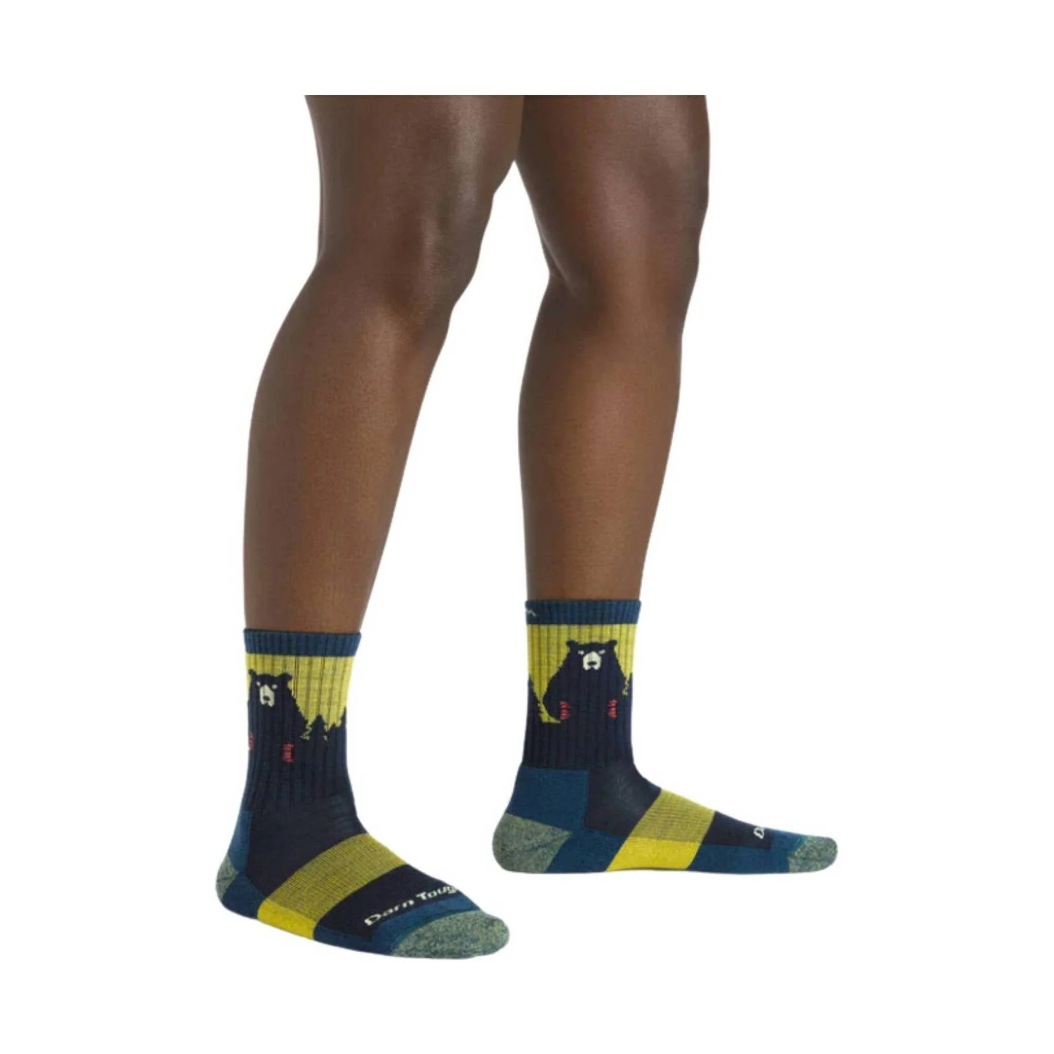 Darn Tough Vermont Women's Bear Town - Dark Teal - Image 2