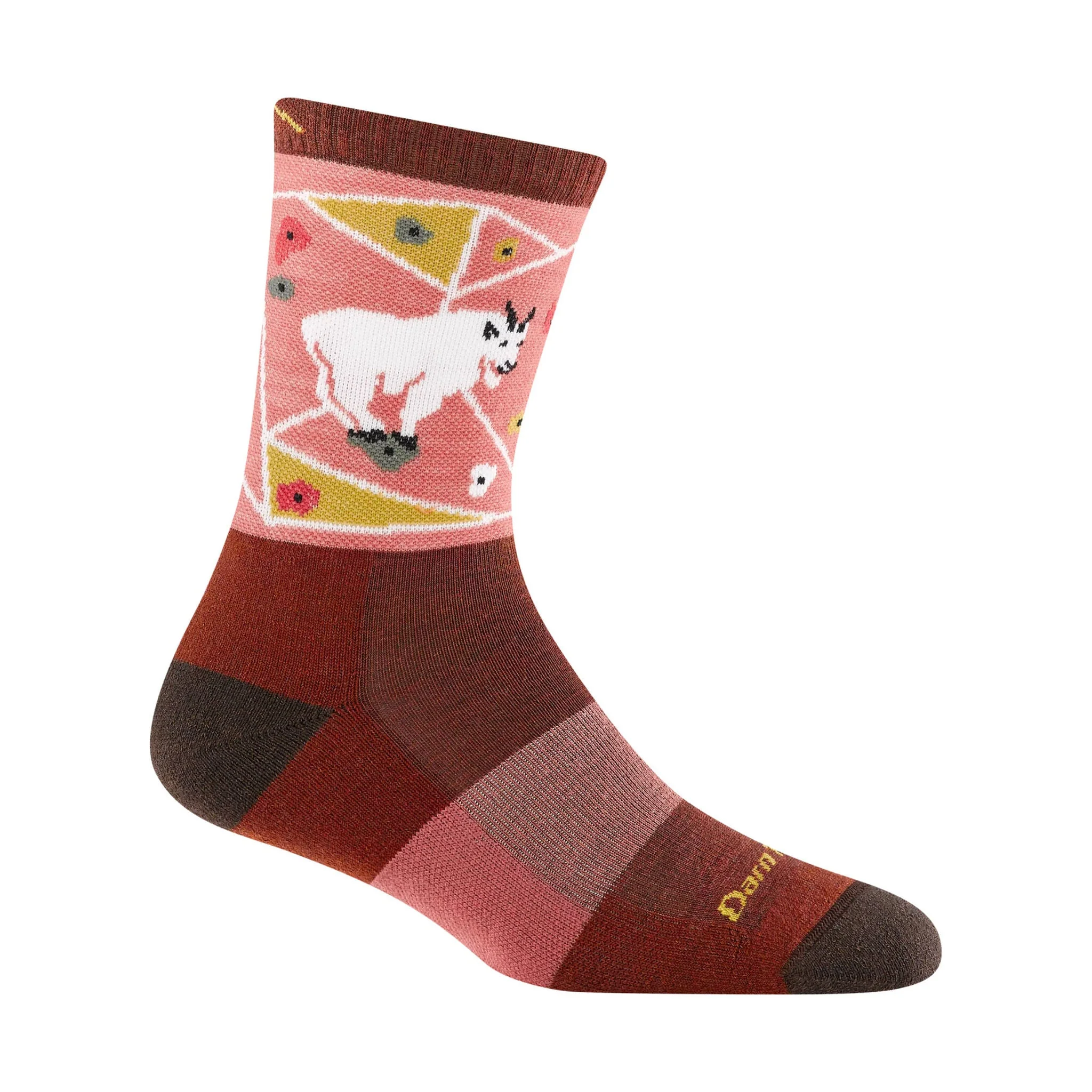 Darn Tough Vermont Women's Critter Club Lightweight Hiking Sock - Canyon