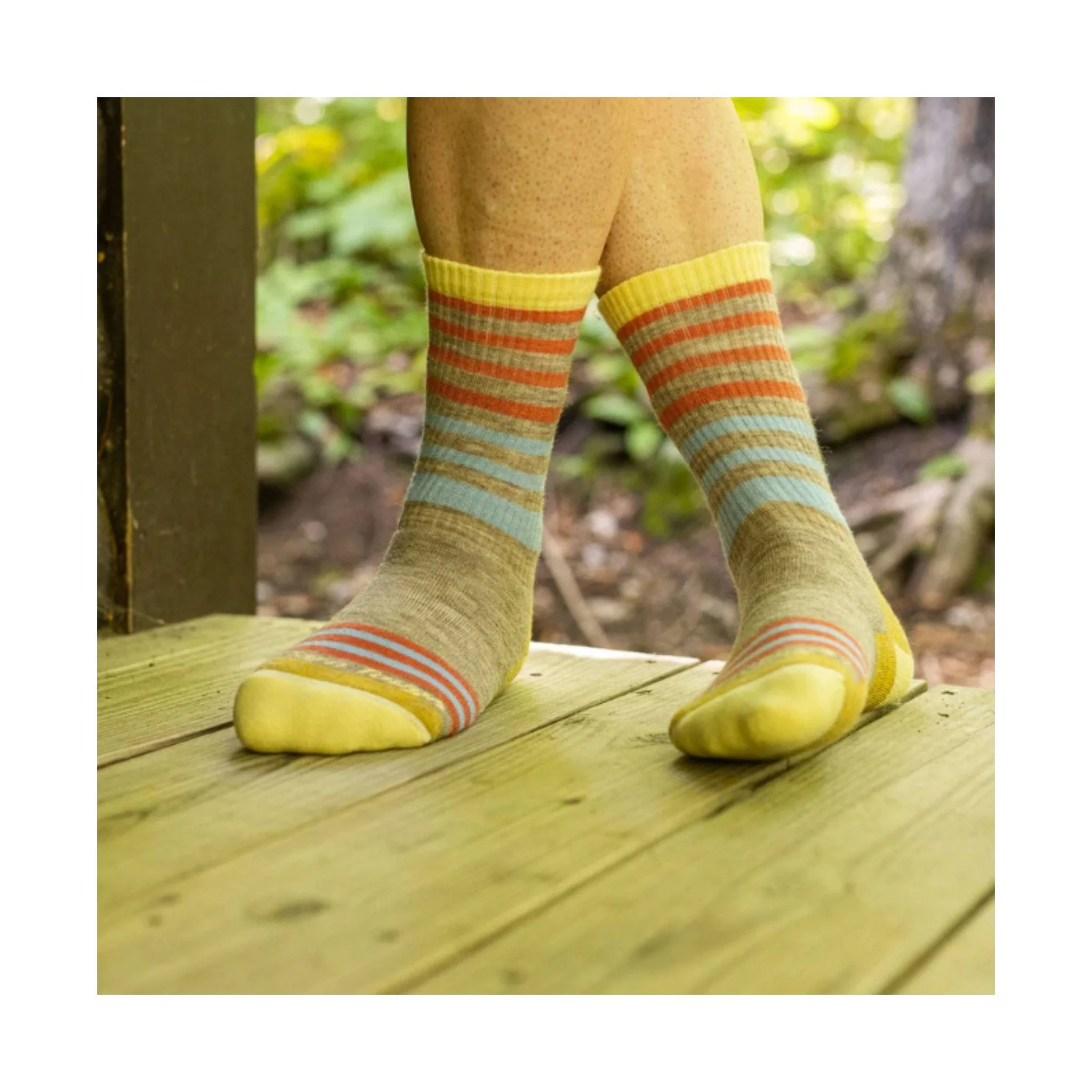 Darn Tough Vermont Women's Gatewood Boot Full Cushion Sock - Oatmeal - Image 4