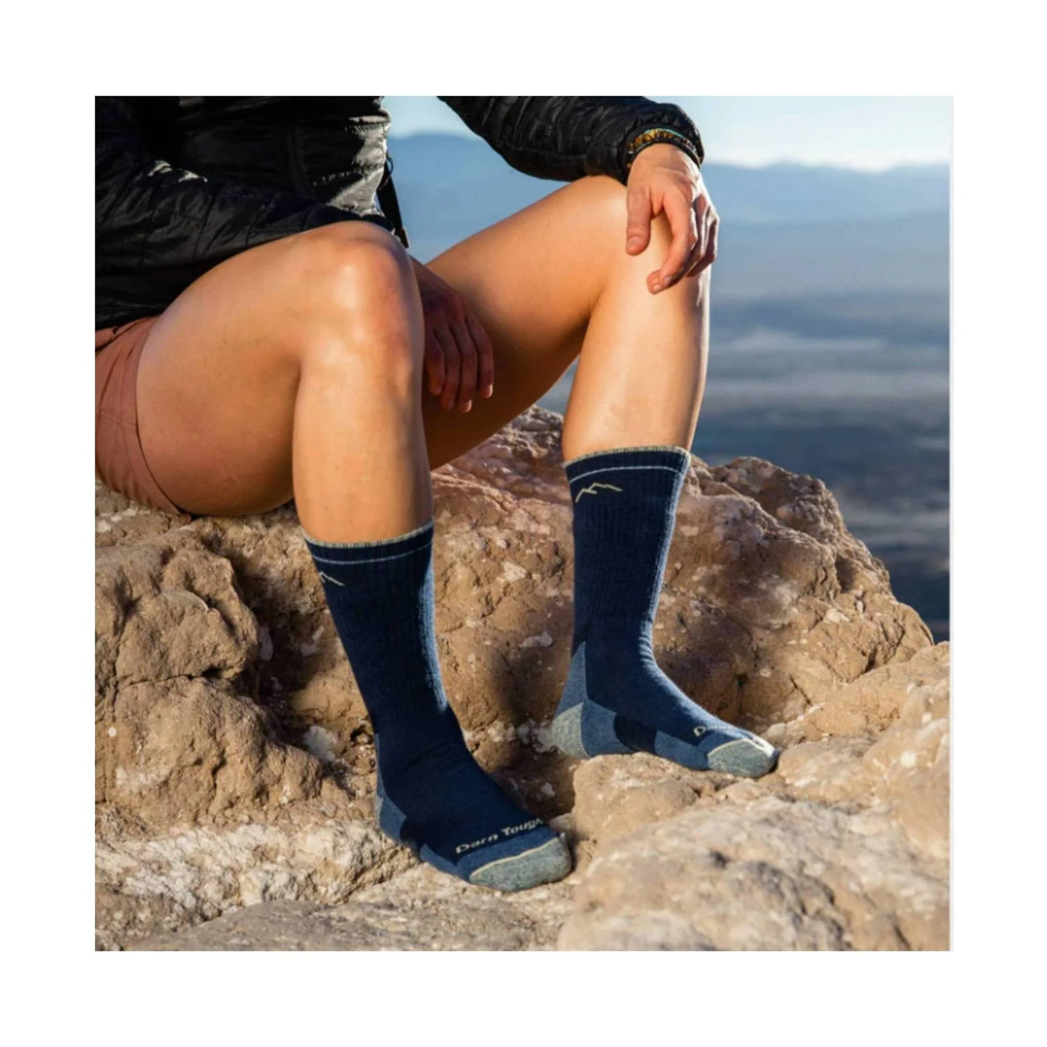 Darn Tough Vermont Women's Hiker Boot Full Cushion Midweight Hiking Sock - Eclipse - Image 2