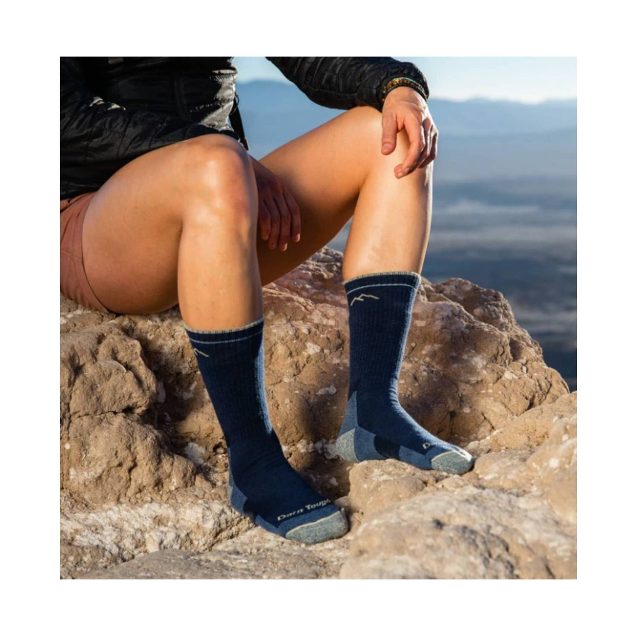 Darn Tough Vermont Women's Hiker Boot Midweight Sock - Eclipse - Image 2